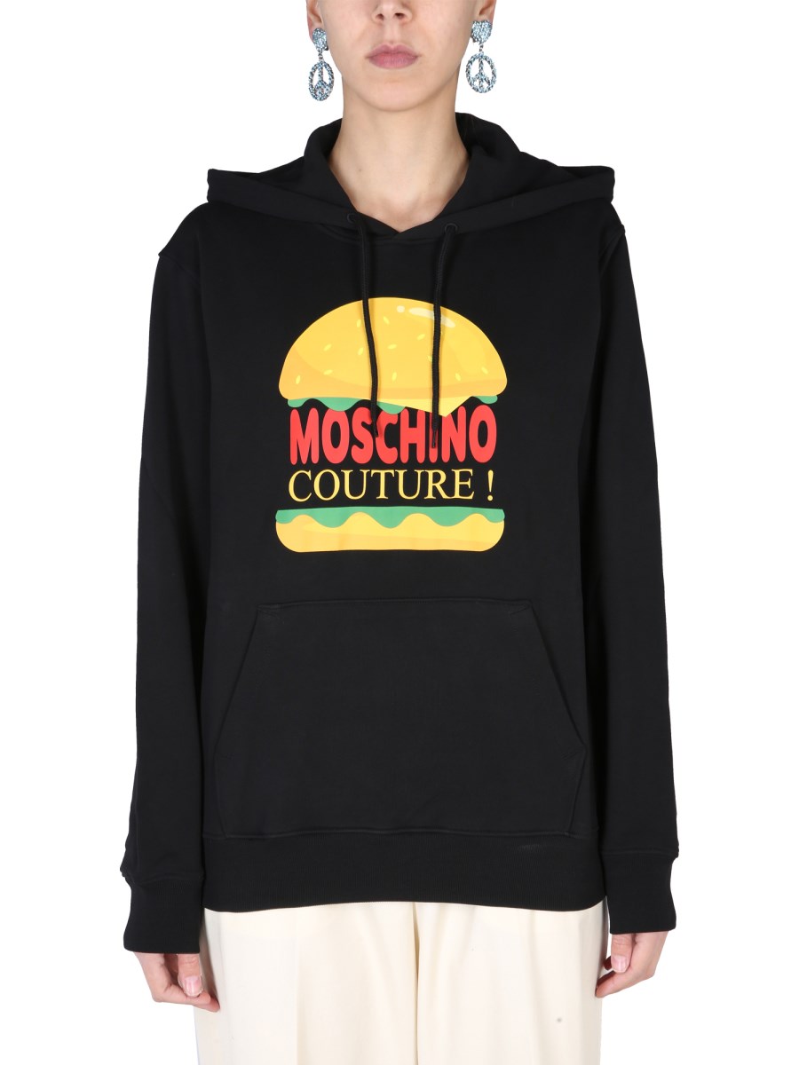 Moschino couture outlet sweatshirt