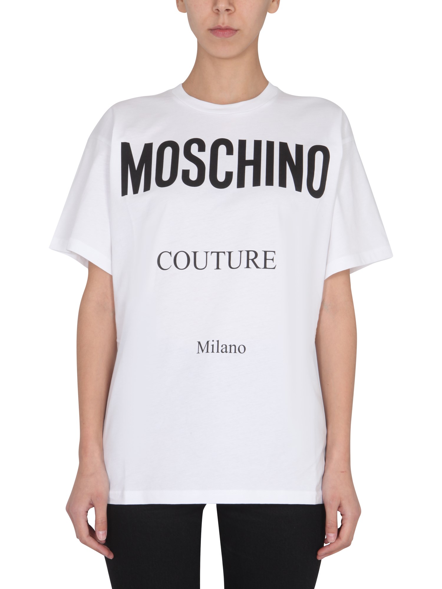 moschino crew neck t-shirt