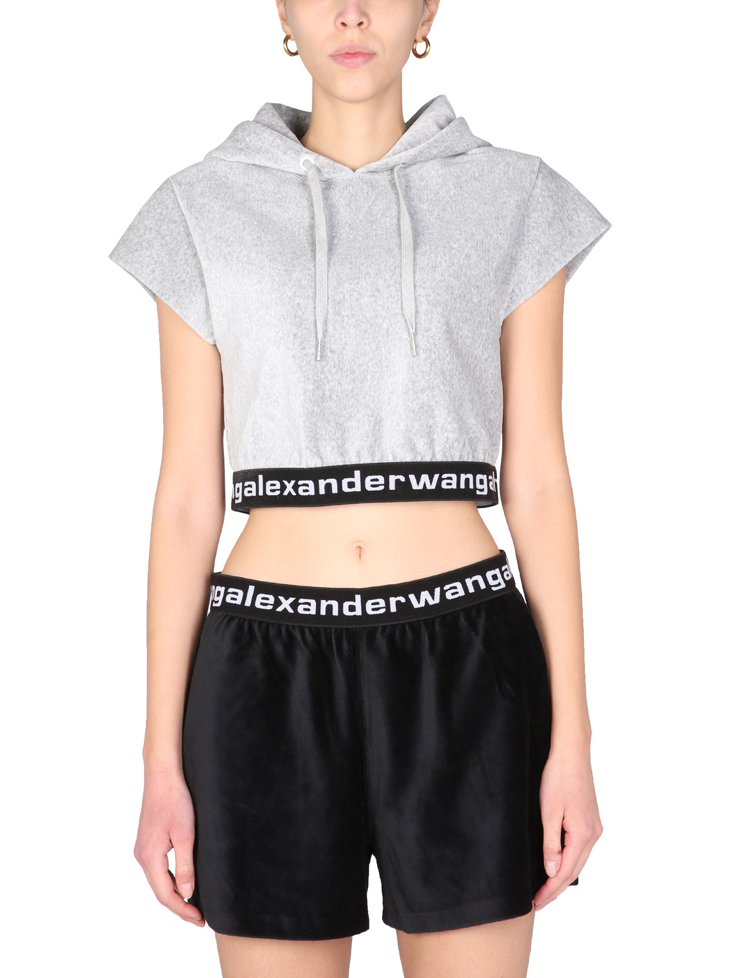 alexanderwang.t sweatshirt with logo band