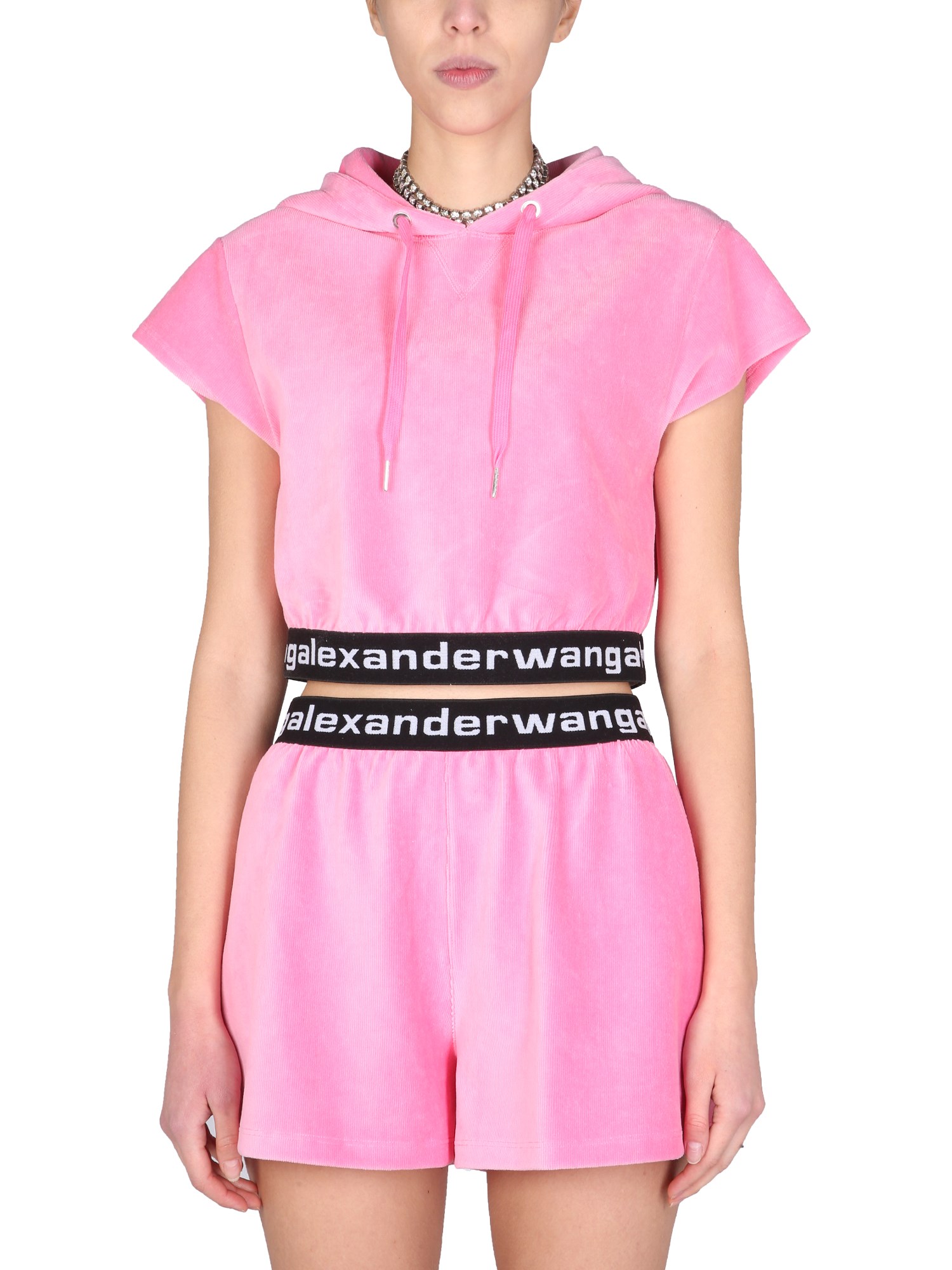 alexanderwang.t sweatshirt with logo band