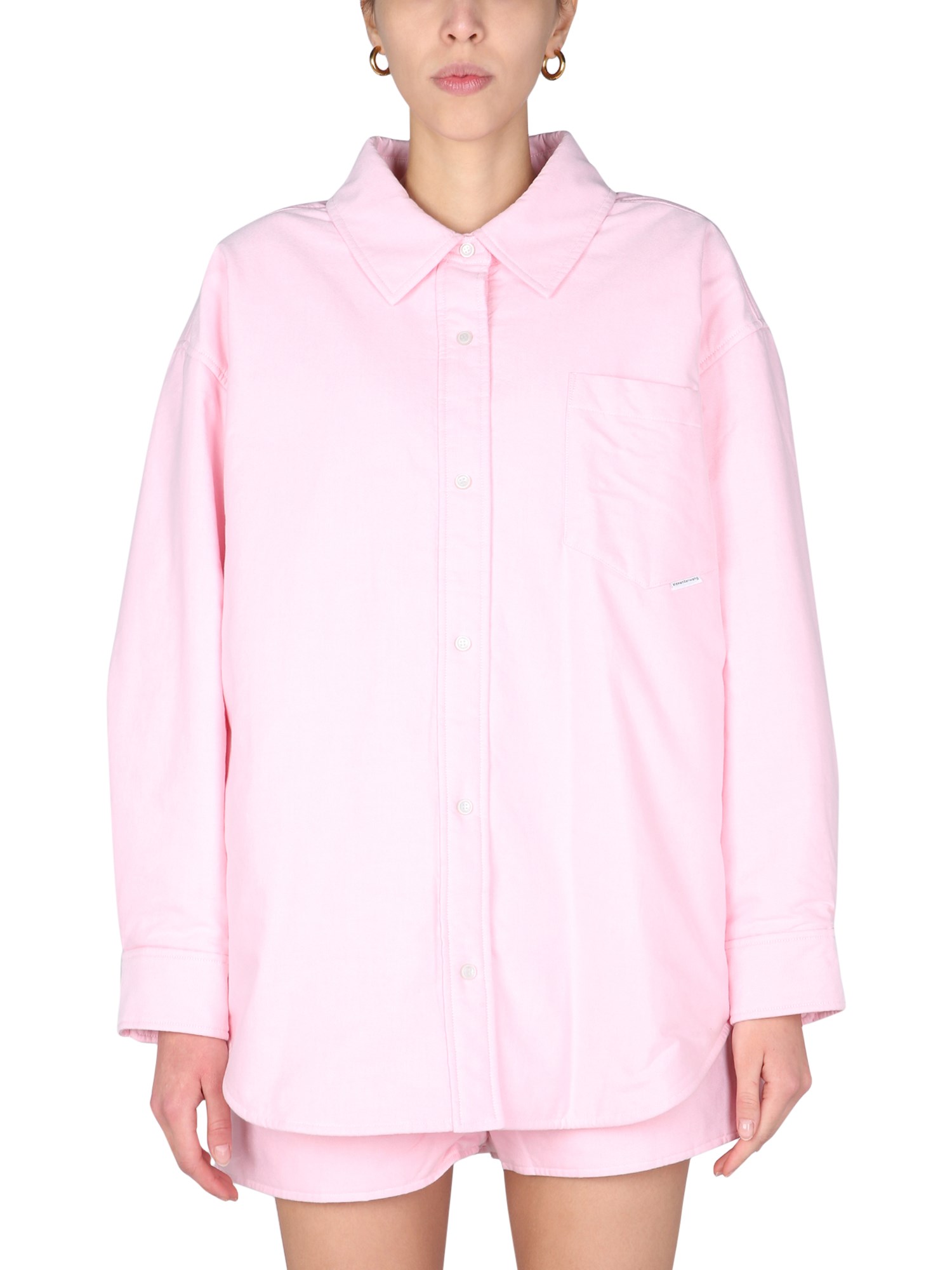 alexanderwang.t oversize fit shirt
