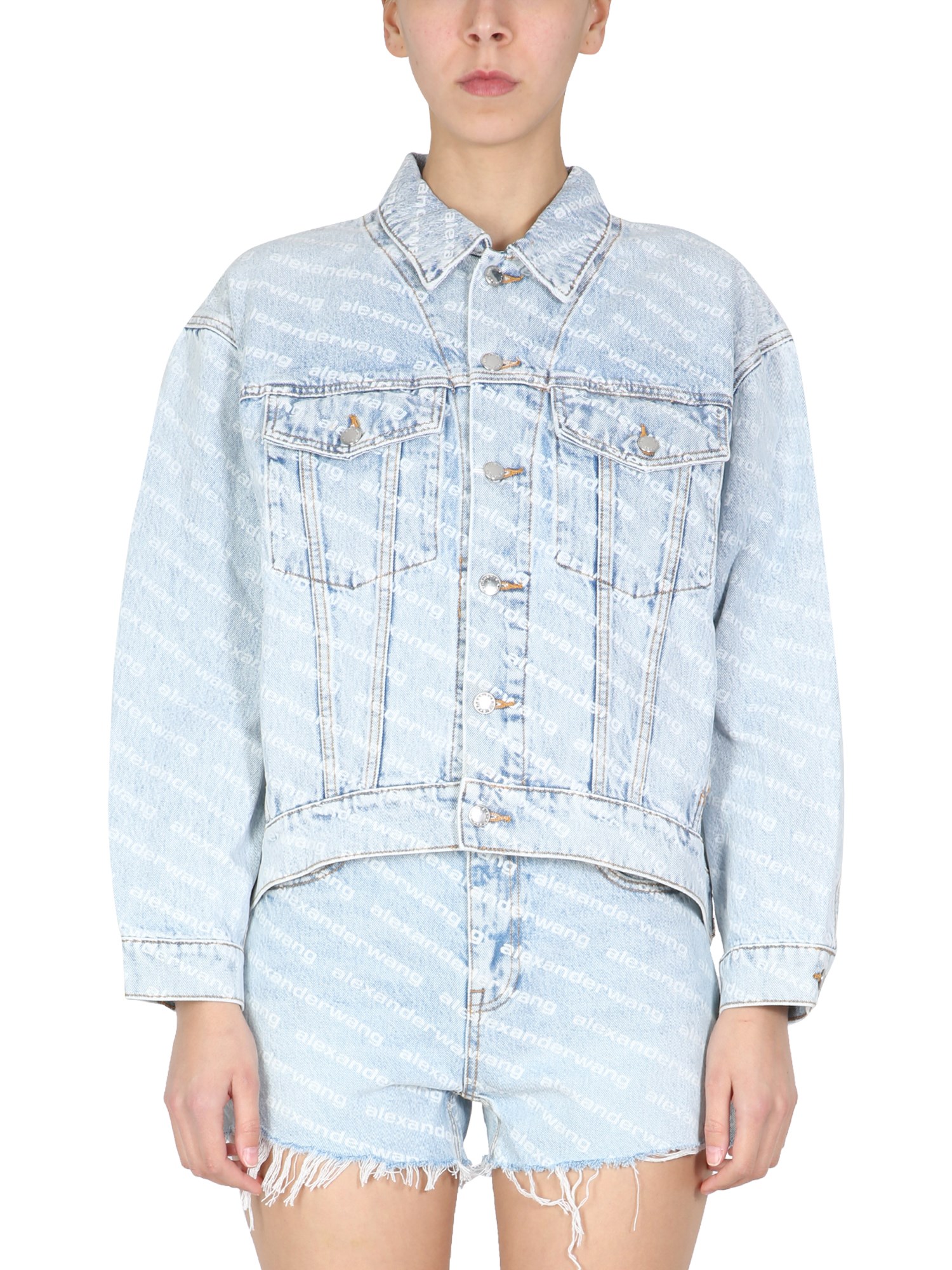 alexander wang denim jacket