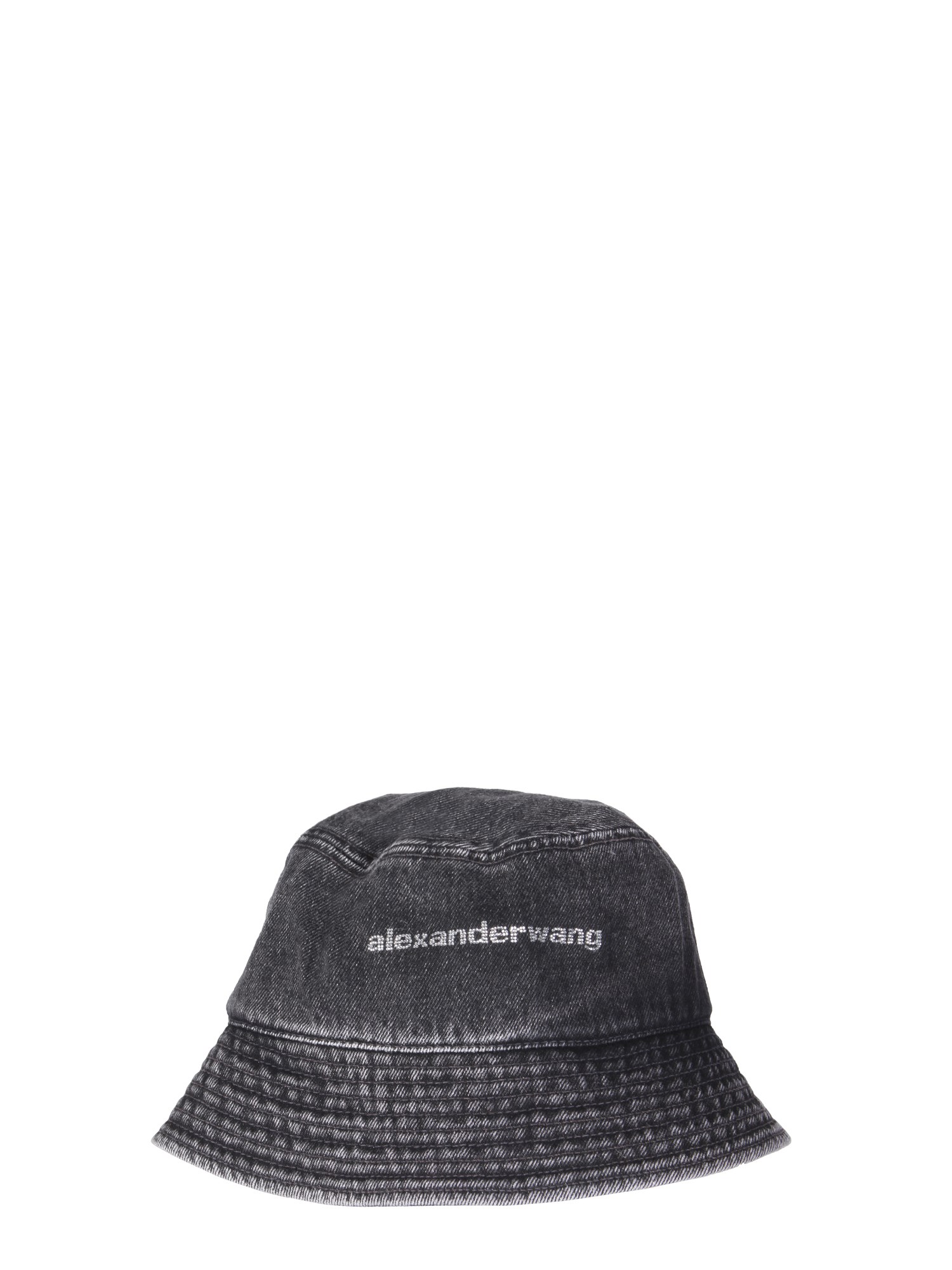 alexander wang denim bucket hat