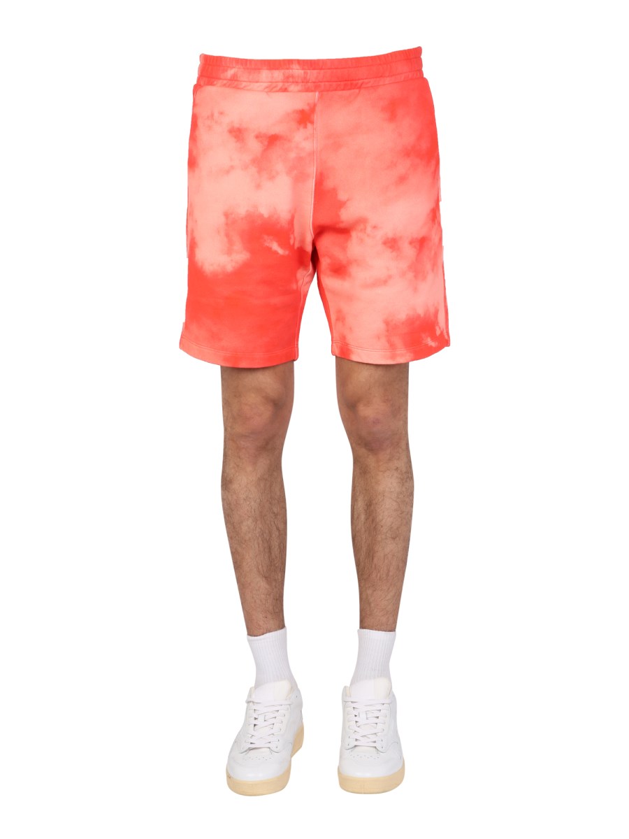 PAUL SMITH BERMUDA "CORAL CLOUD" IN COTONE