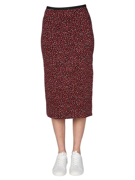 Paul Smith - Printed Leopard Skirt 