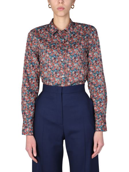 Paul Smith - Regular Fit Cotton Shirt With Floral Print