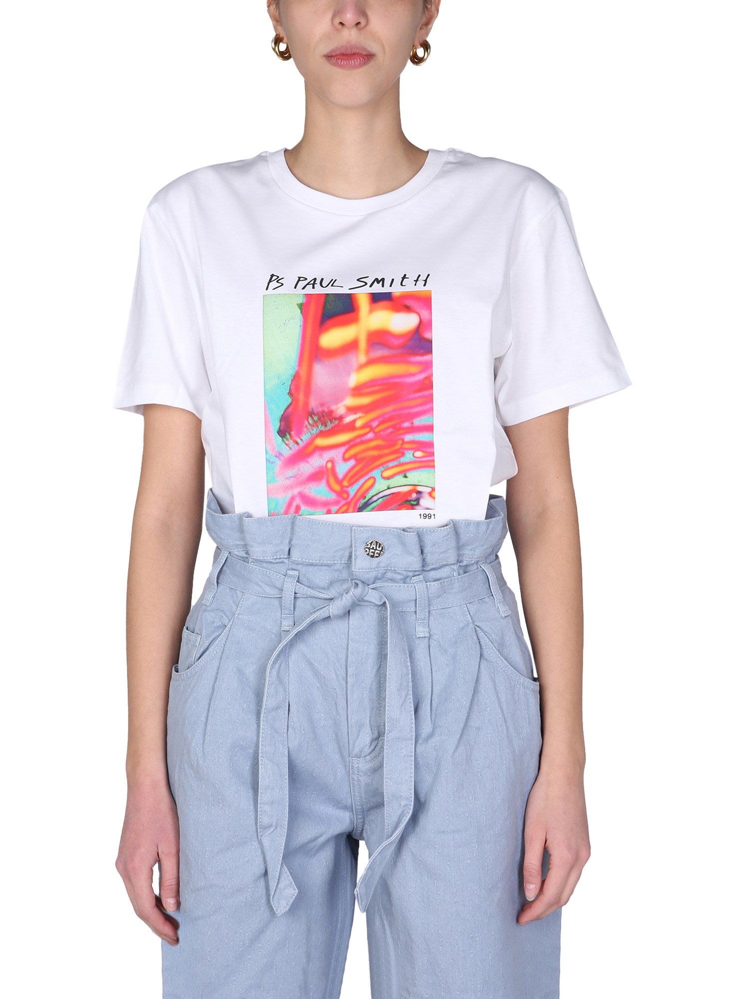 ps by paul smith "rave waves" t-shirt