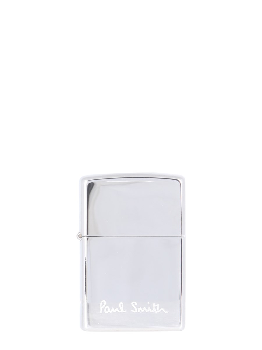 PAUL SMITH - ZIPPO LIGHTER WITH LOGO - Eleonora Bonucci