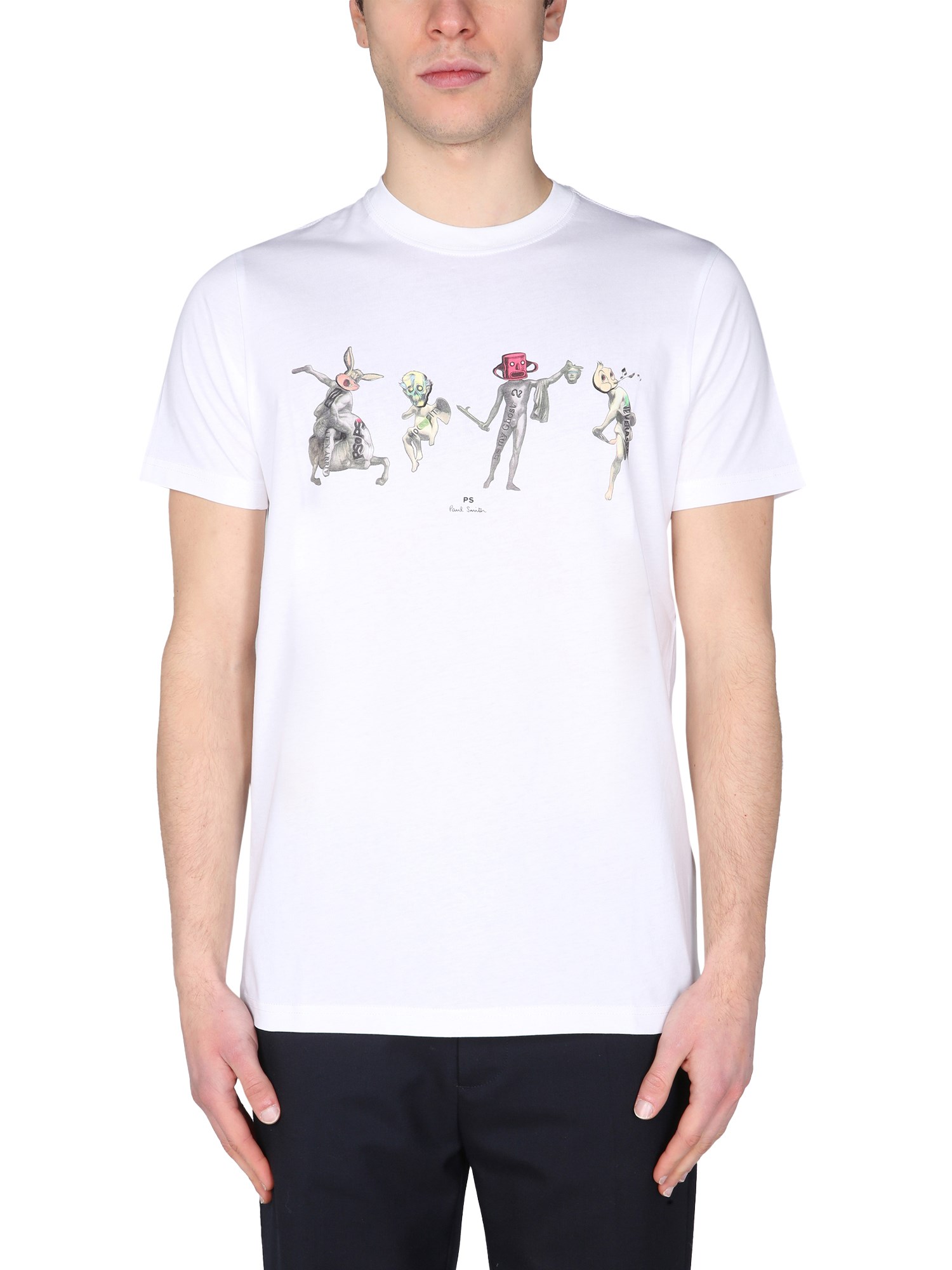 ps by paul smith "4 creature" t-shirt