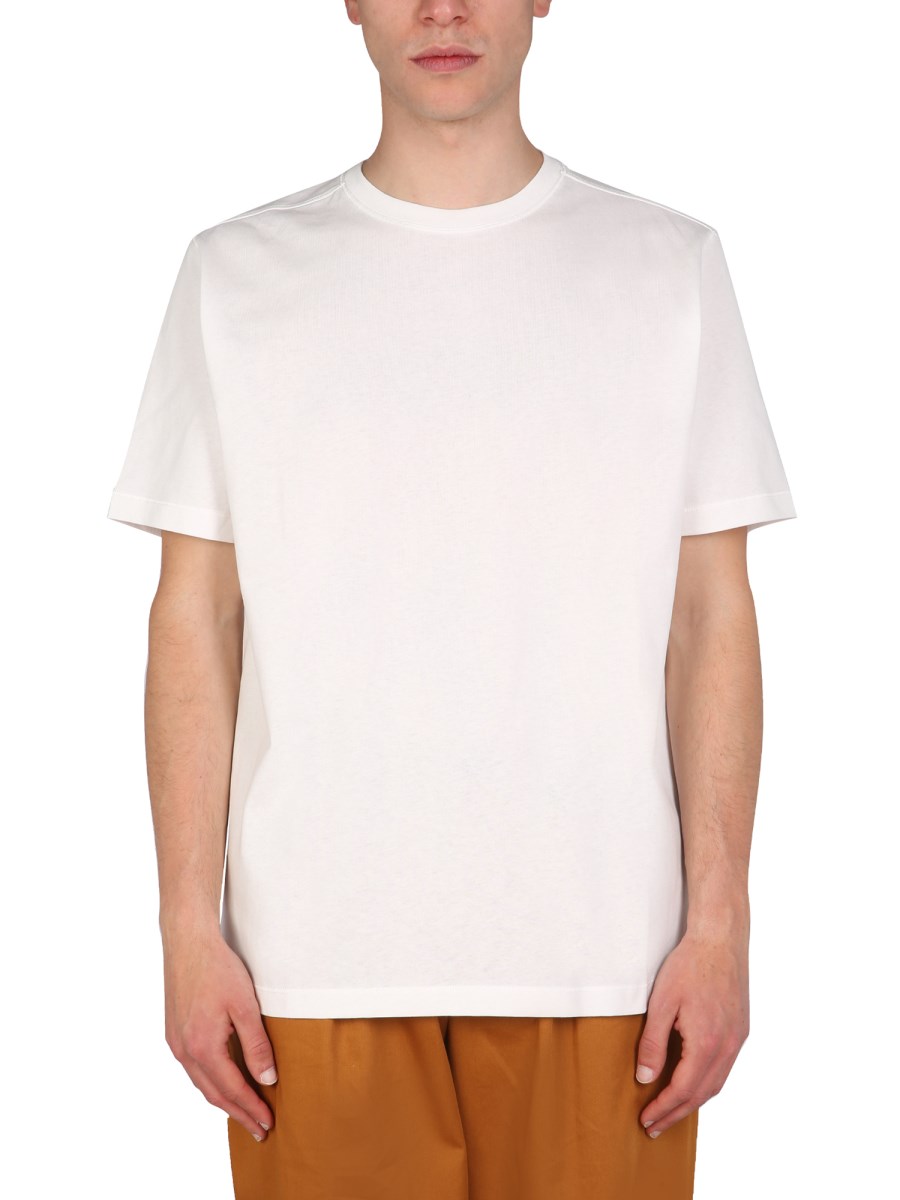 PS BY PAUL SMITH T-SHIRT HAPPY HAPPY IN JERSEY DI COTONE