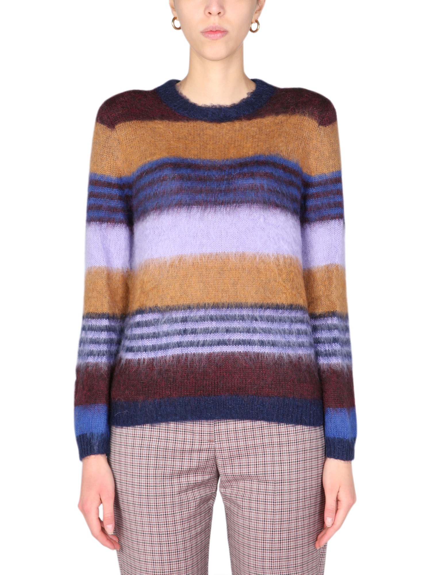 ps by paul smith sweater with striped pattern