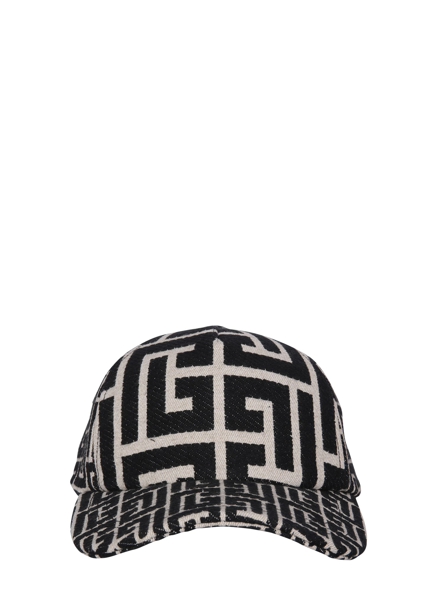 balmain baseball hat with logo