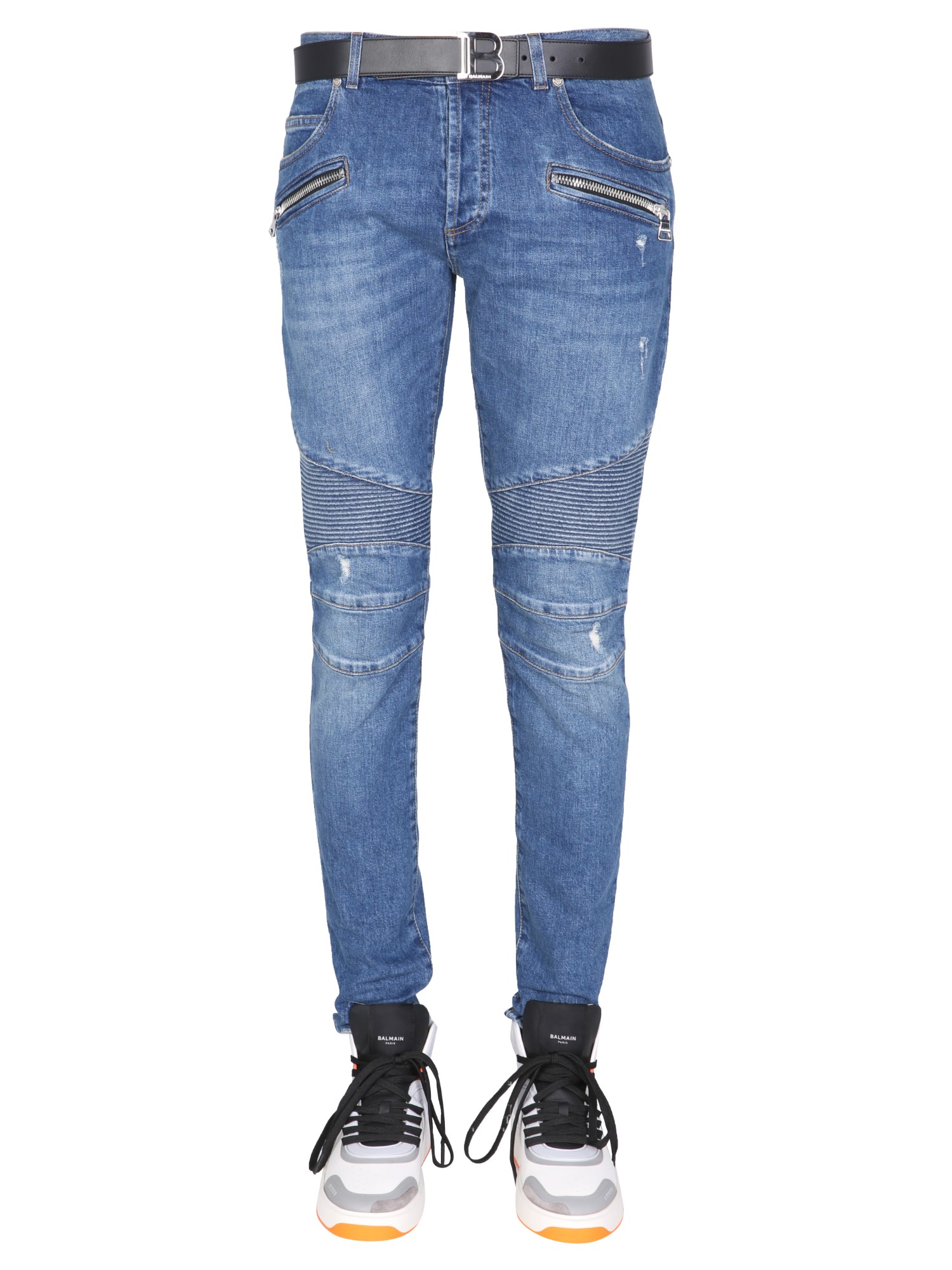 balmain slim fit jeans