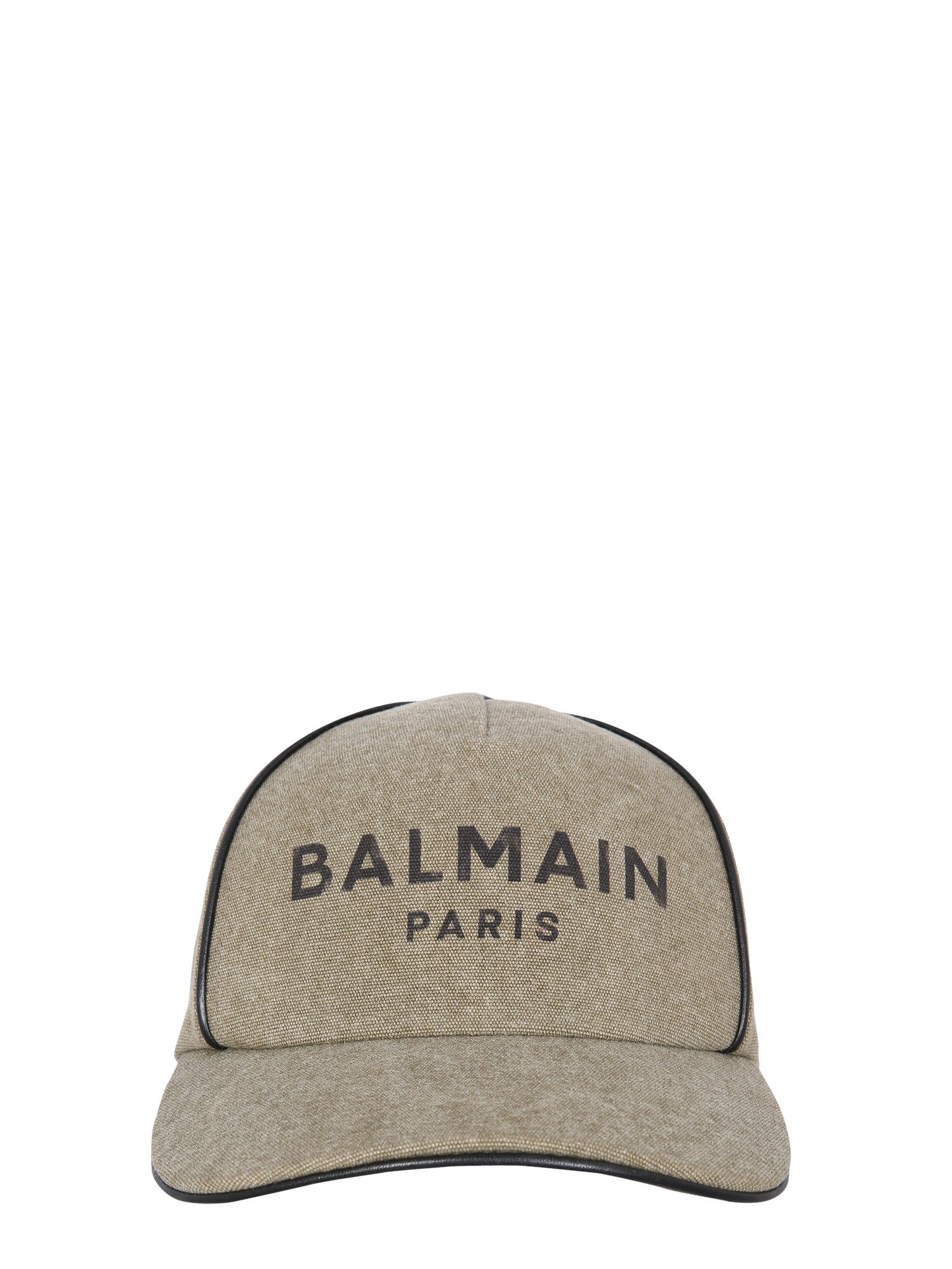 balmain baseball hat with logo