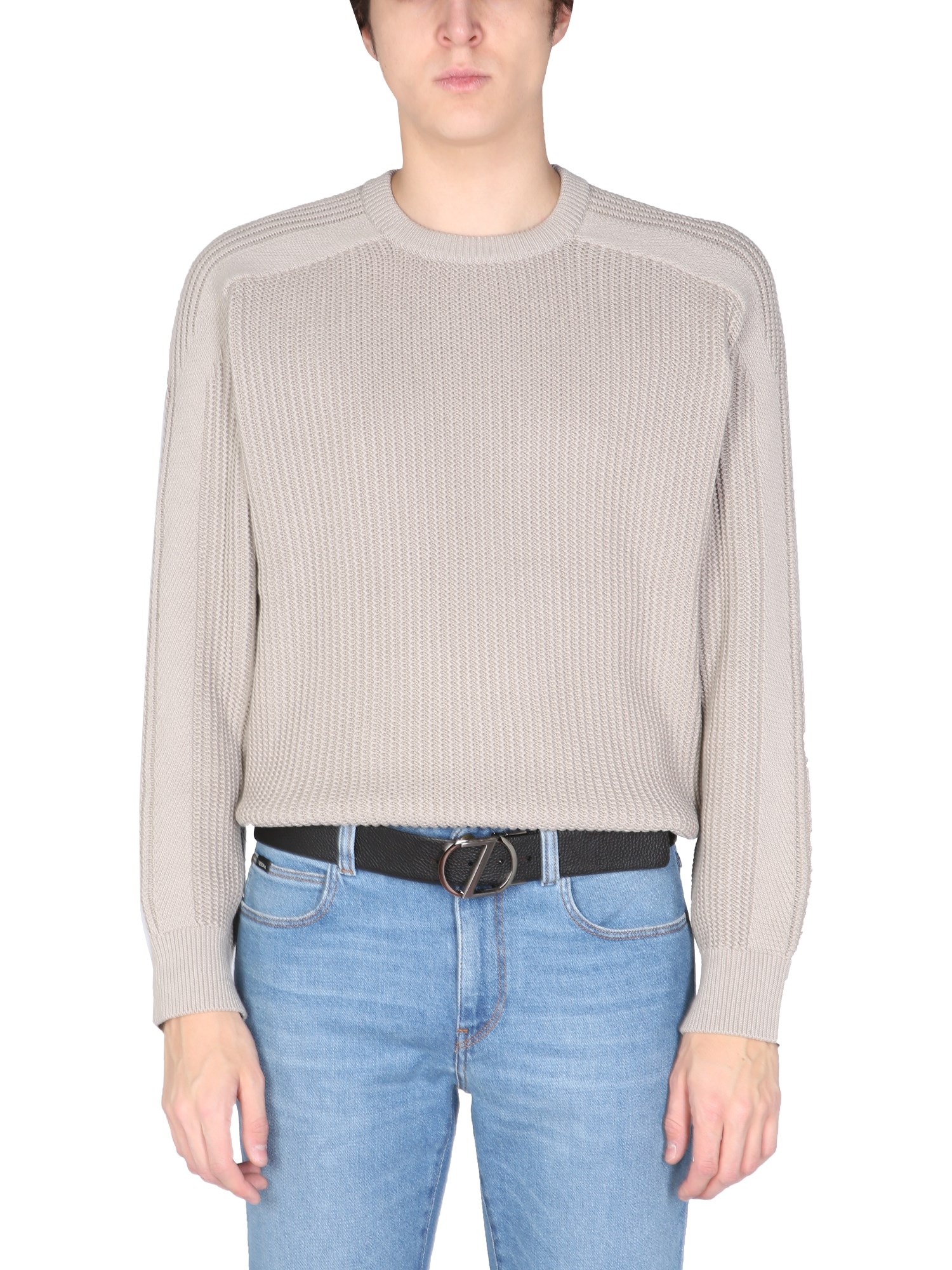 z zegna crew neck sweater