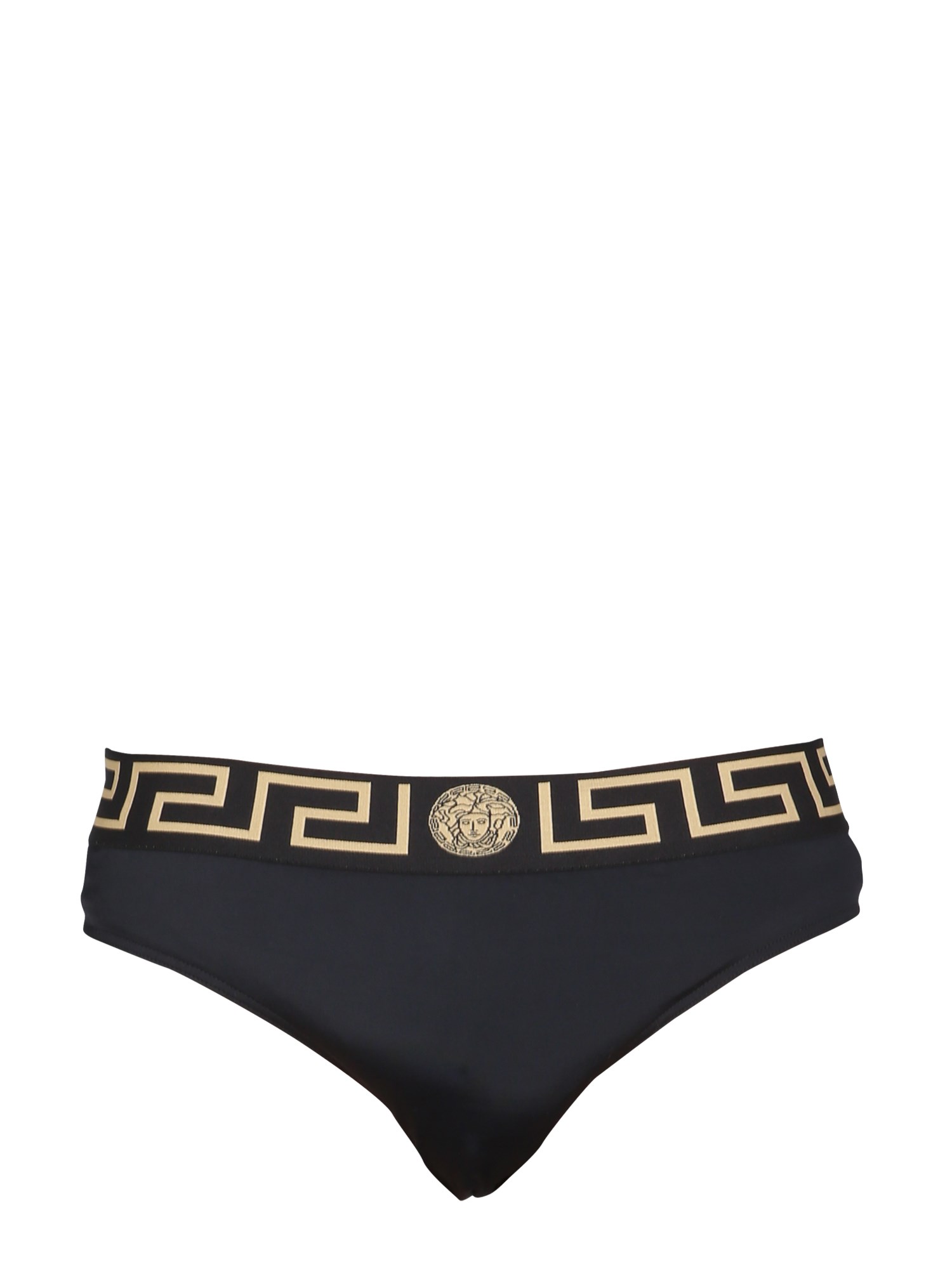 versace swim briefs with the greek print