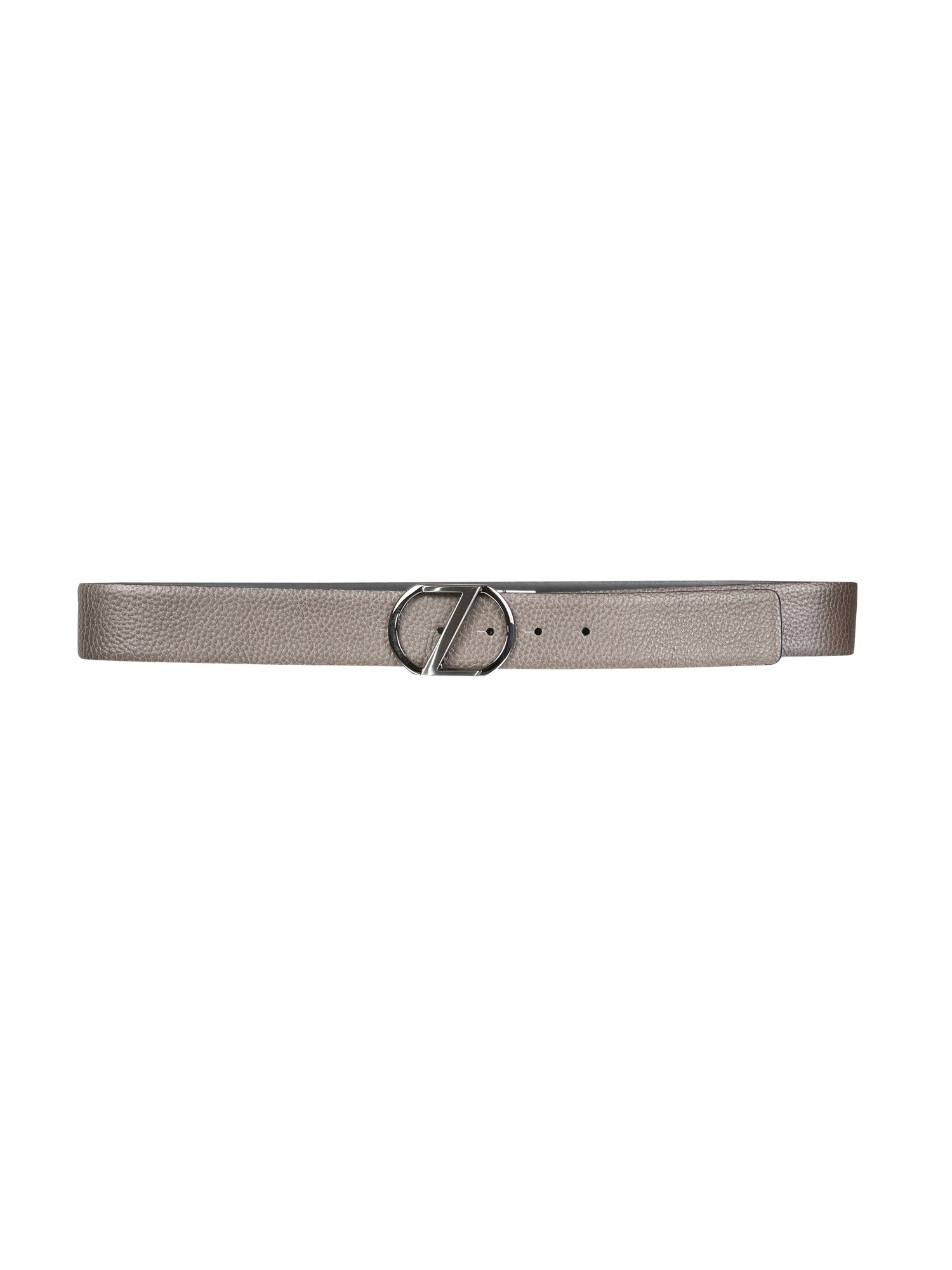 z zegna belt with z logo buckle