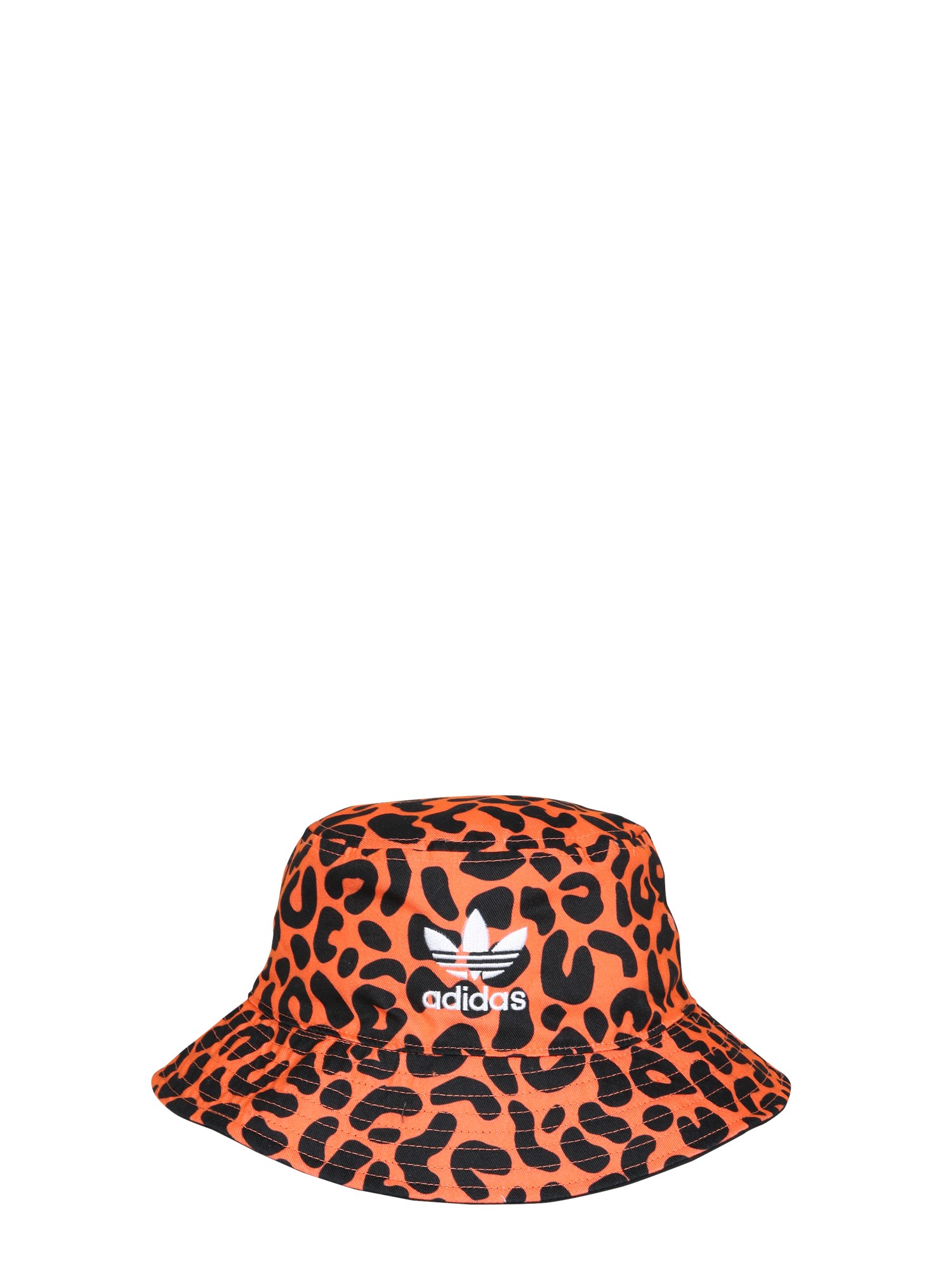 adidas originals bucket hat with animal print
