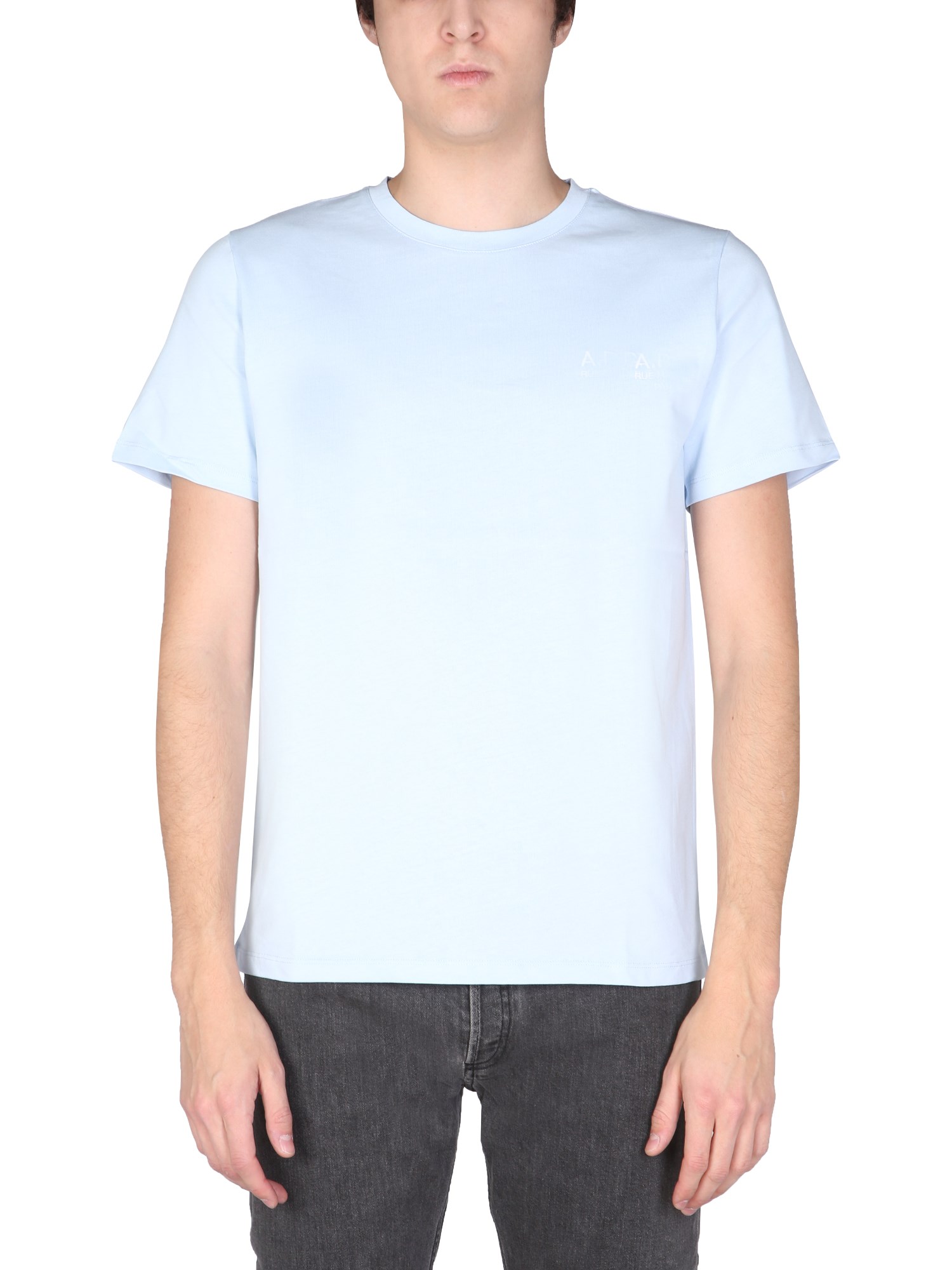 a.p.c. crew neck t-shirt