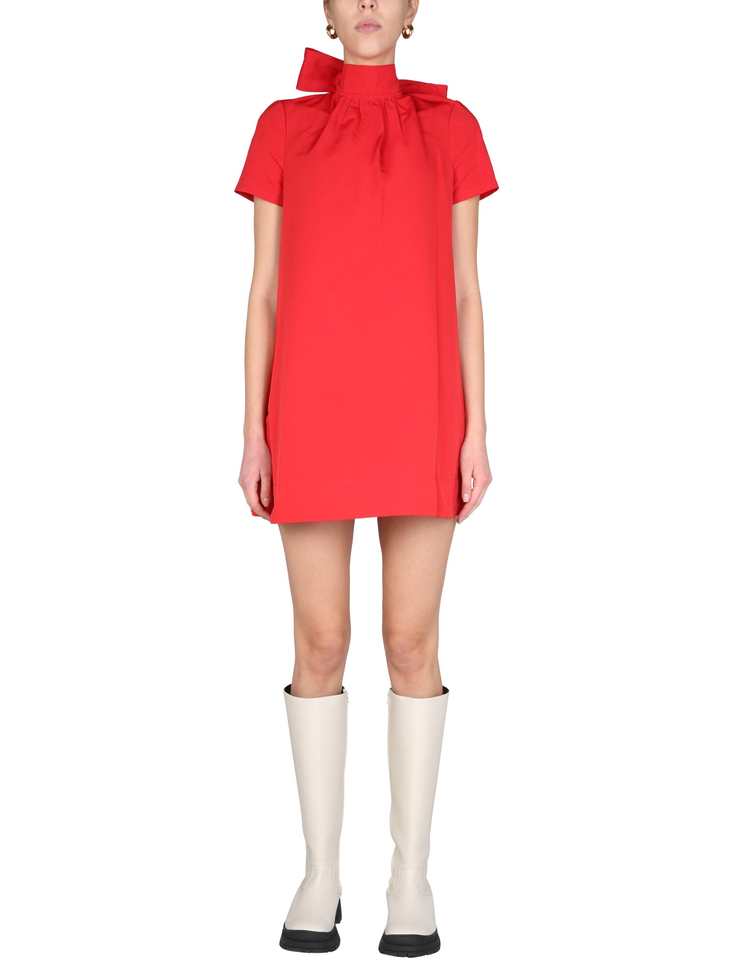 staud "ilana" mini dress