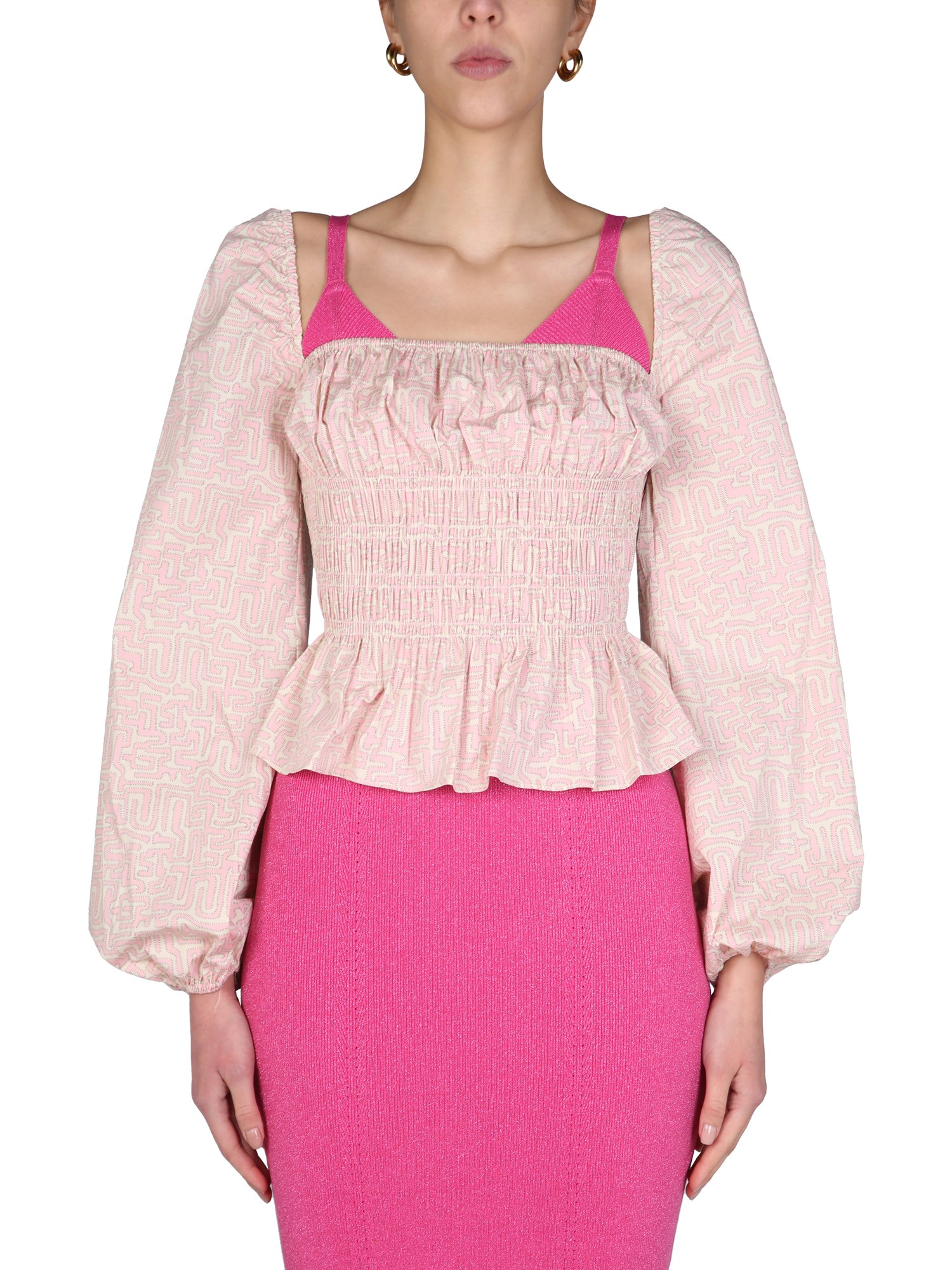 staud "jules" crop top