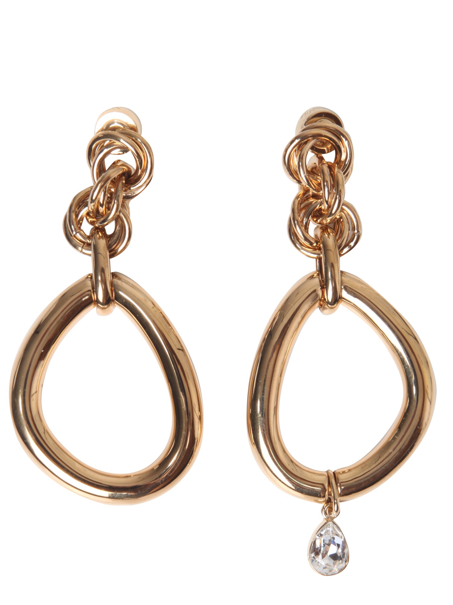 jw anderson oversized chain earrings
