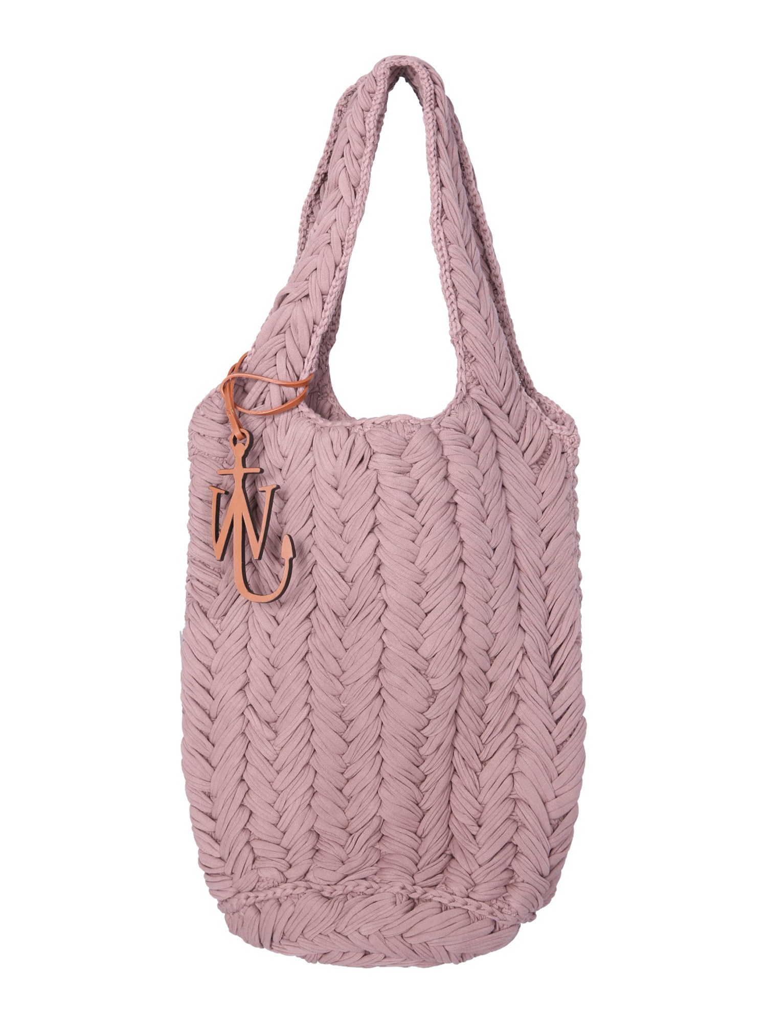 jw anderson knitted shopper bag`