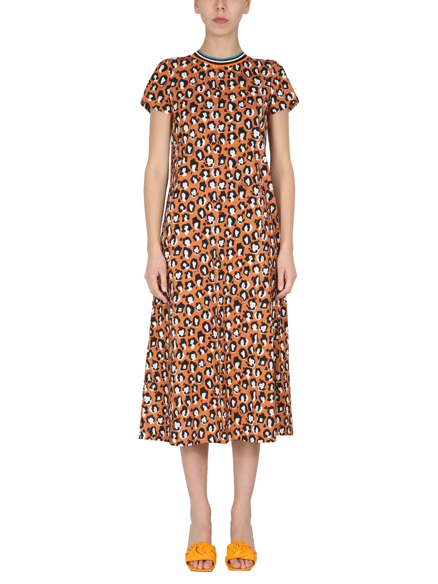 la doublej "swing" dress