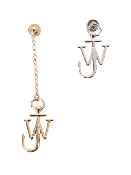 Jw Anderson - Anchor Asymmetric Earrings