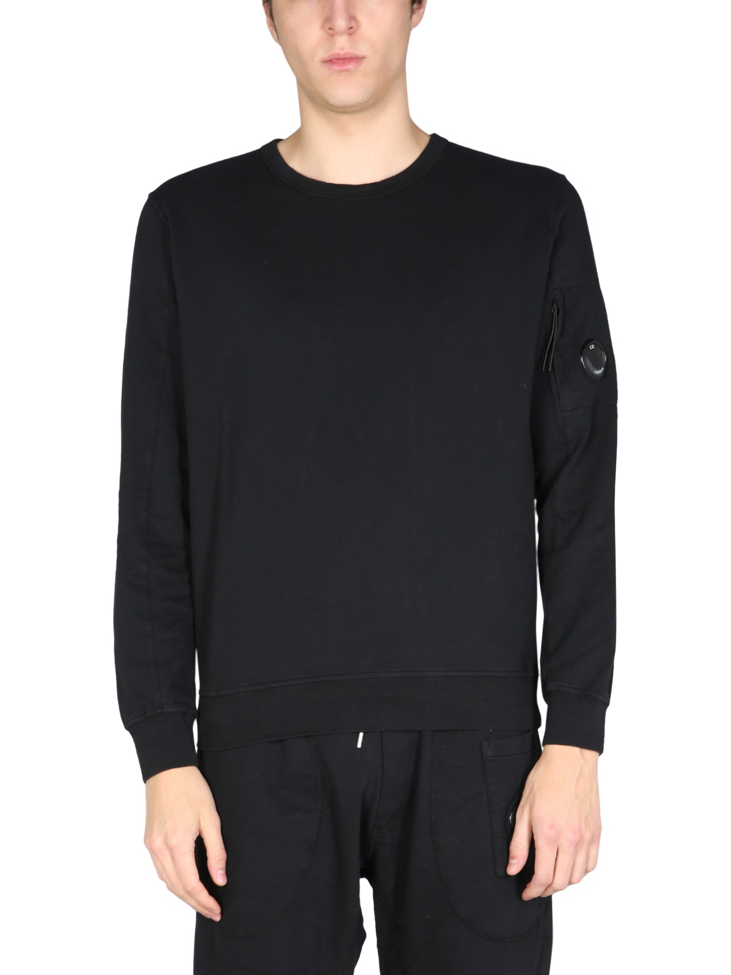c.p. company crew neck sweatshirt