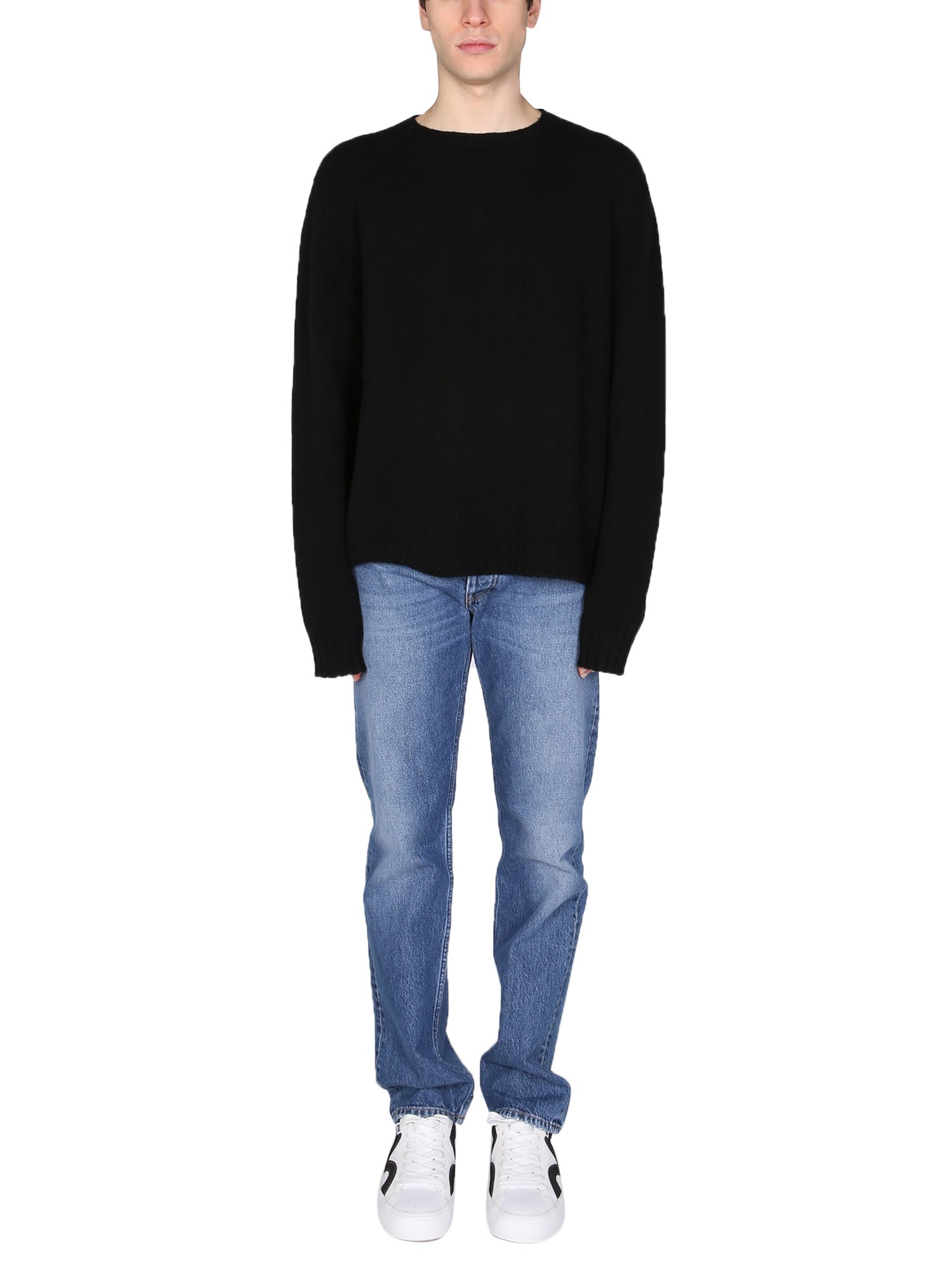 palm angels crew neck sweater