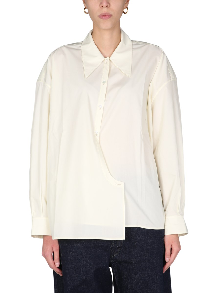 LEMAIRE - BLACK CABLE SHIRT – LE LABO STORE