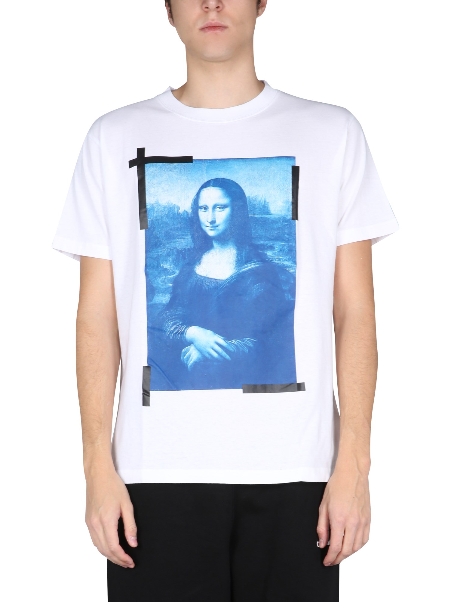 off-white "monnalisa" t-shirt