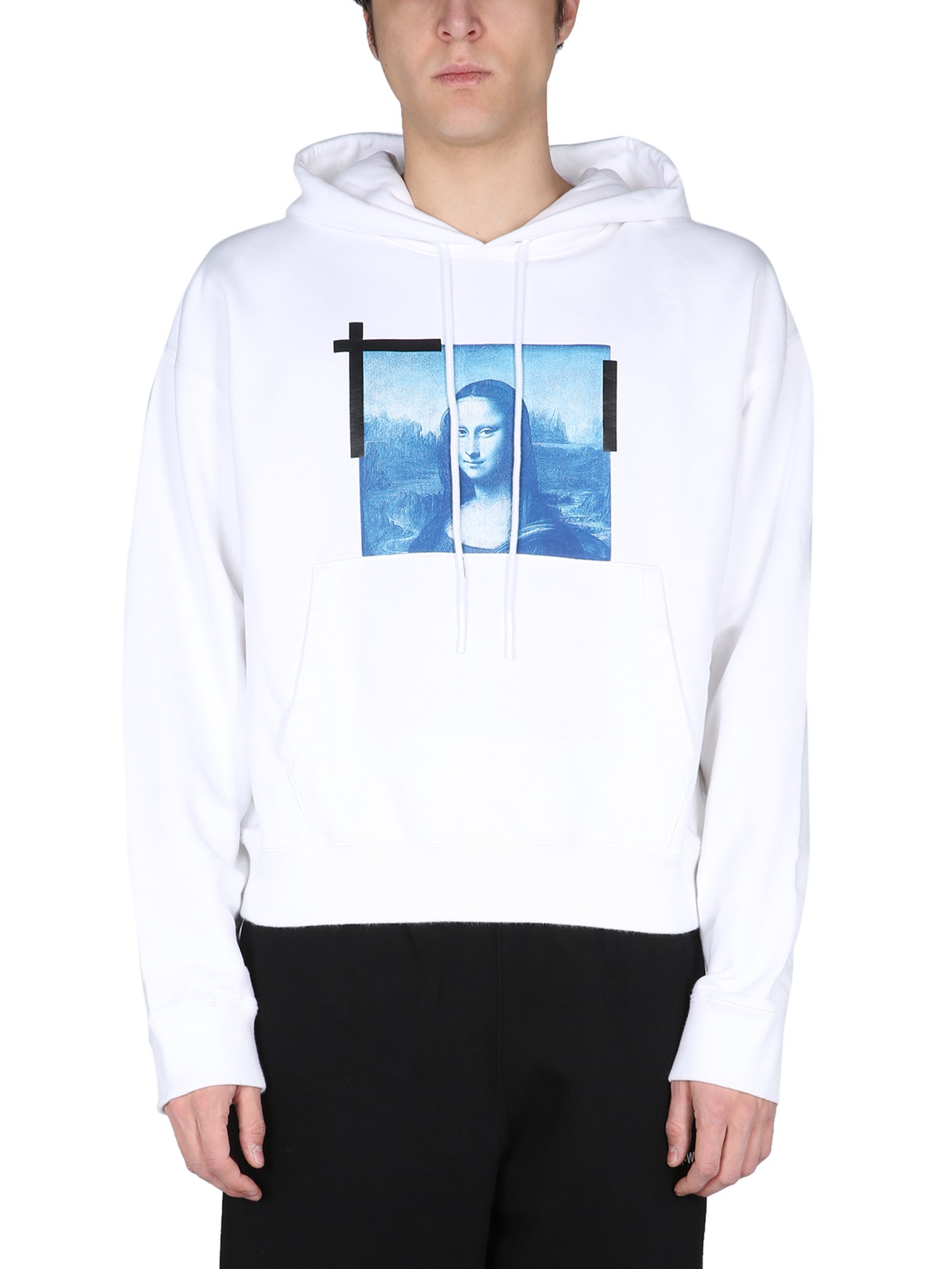 off-white "monnalisa" sweatshirt