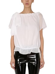 RED VALENTINO - TOP IN VOILE