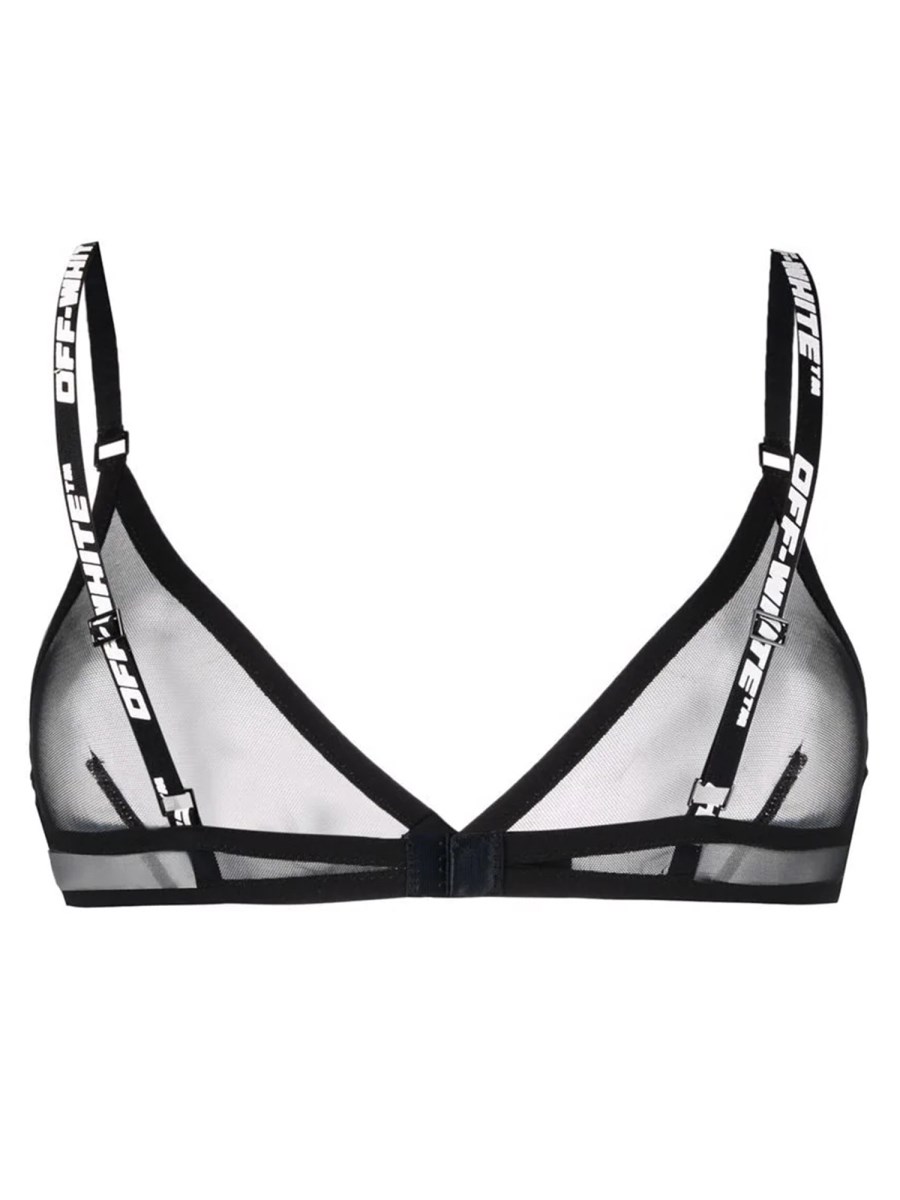 OFF-WHITE - NYLON LOGO BRALETTE - Eleonora Bonucci