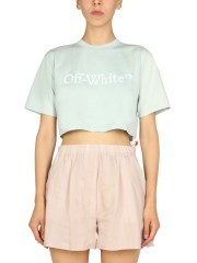 OFF-WHITE - T-SHIRT CROPPED