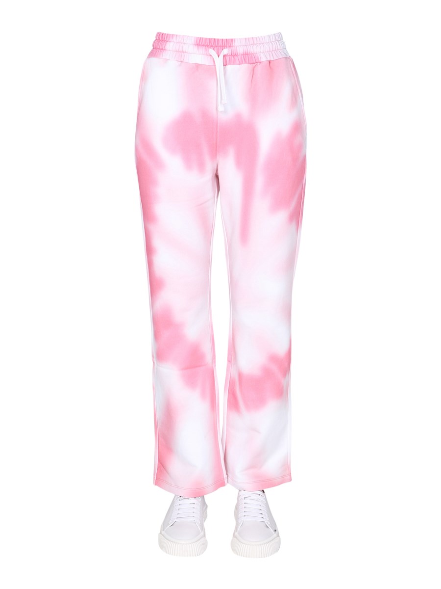 RED VALENTINO - TIE DYE PANTS COTTON SWEATSHIRT - Eleonora Bonucci