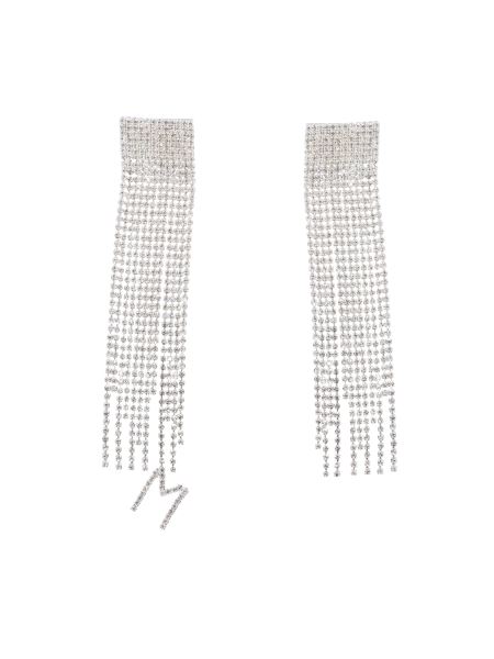 Magda Butrym - Long Earrings With Crystal Fringes