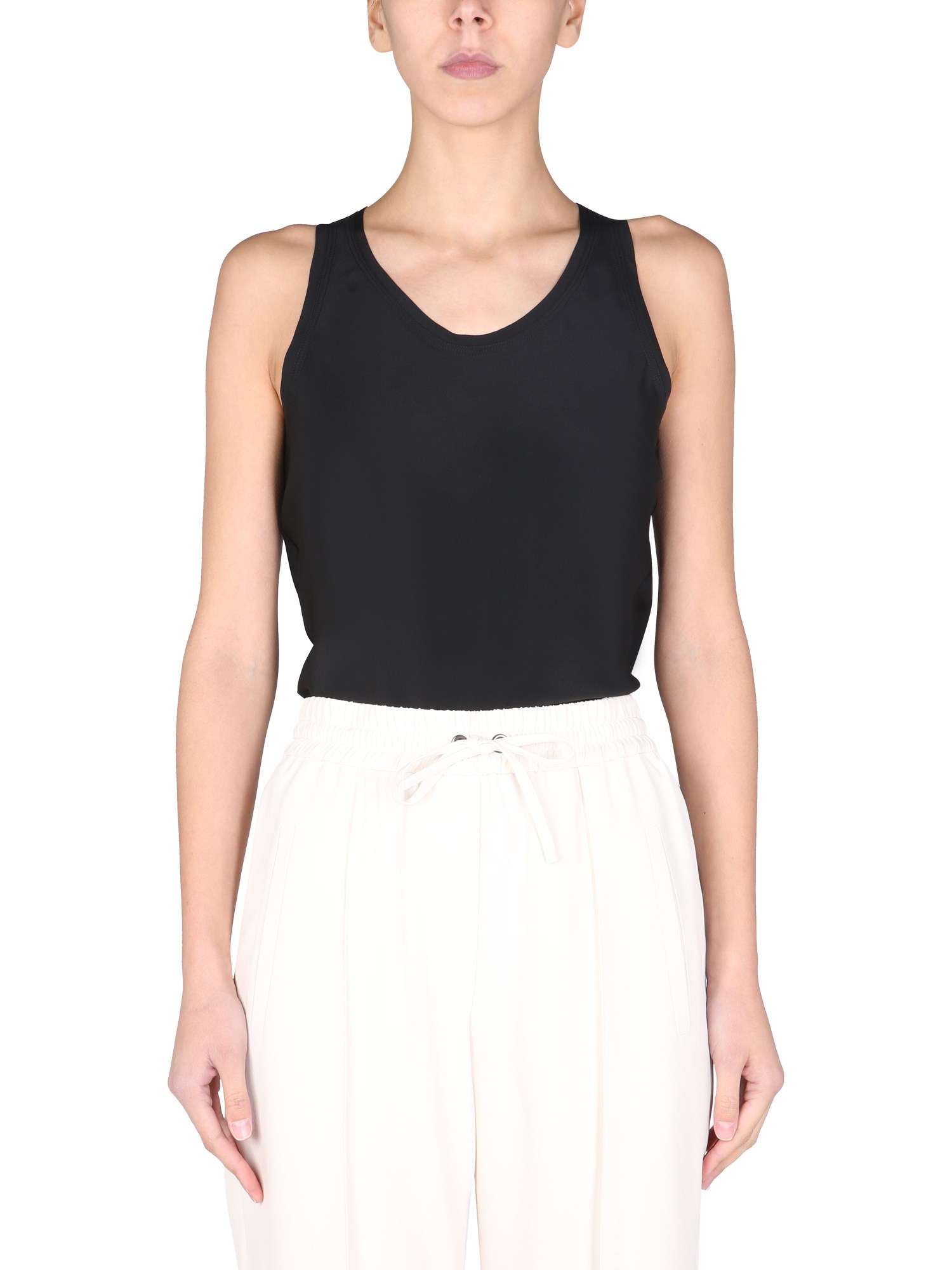 anna molinari round neck top