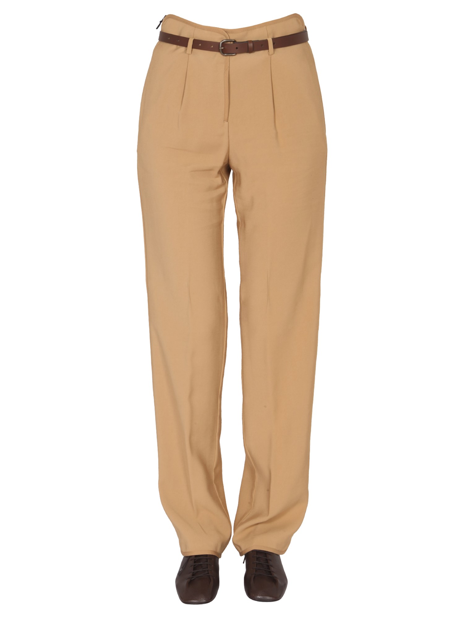 anna molinari pantalone straight leg