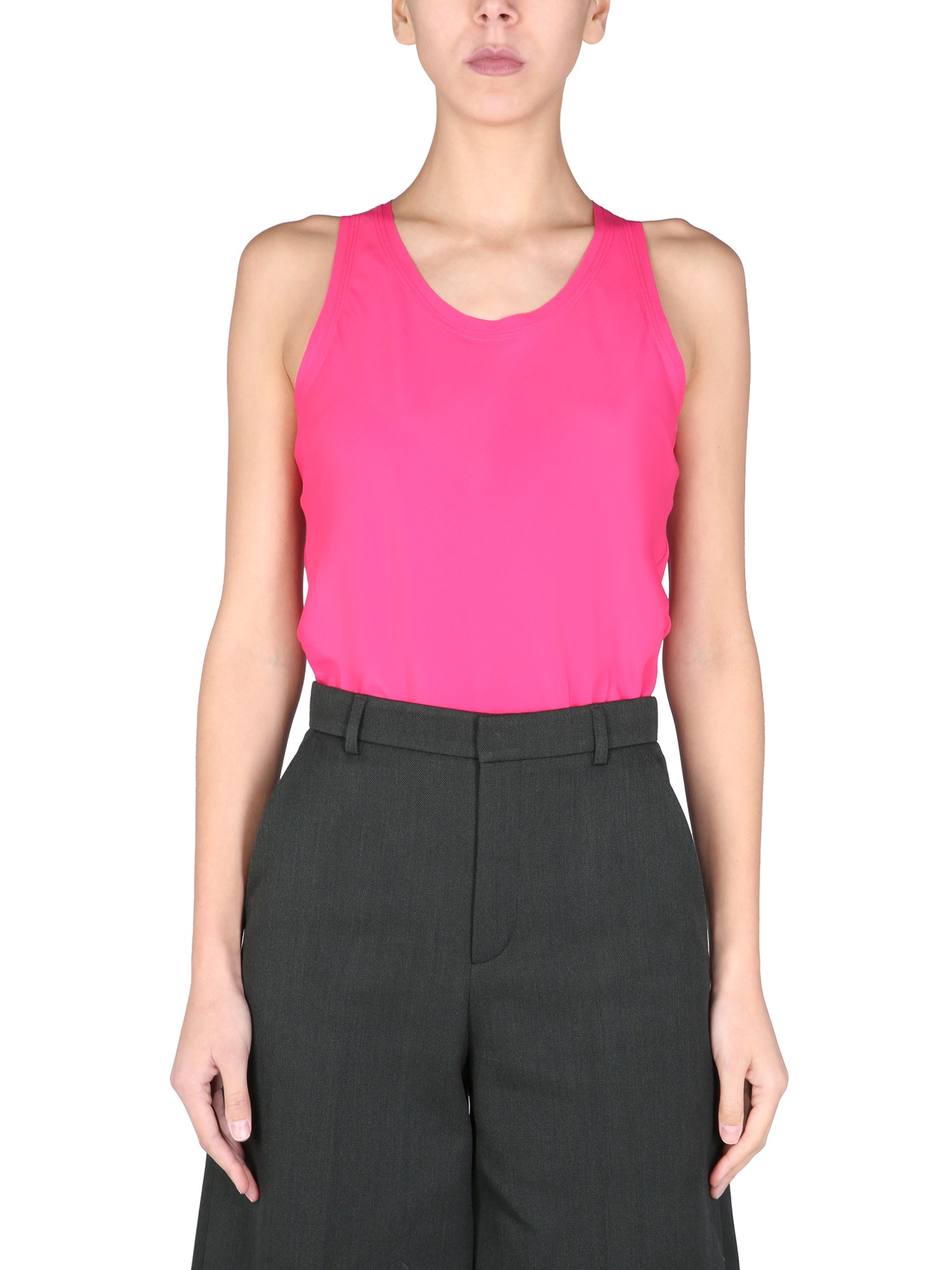 anna molinari top con scollo tondo