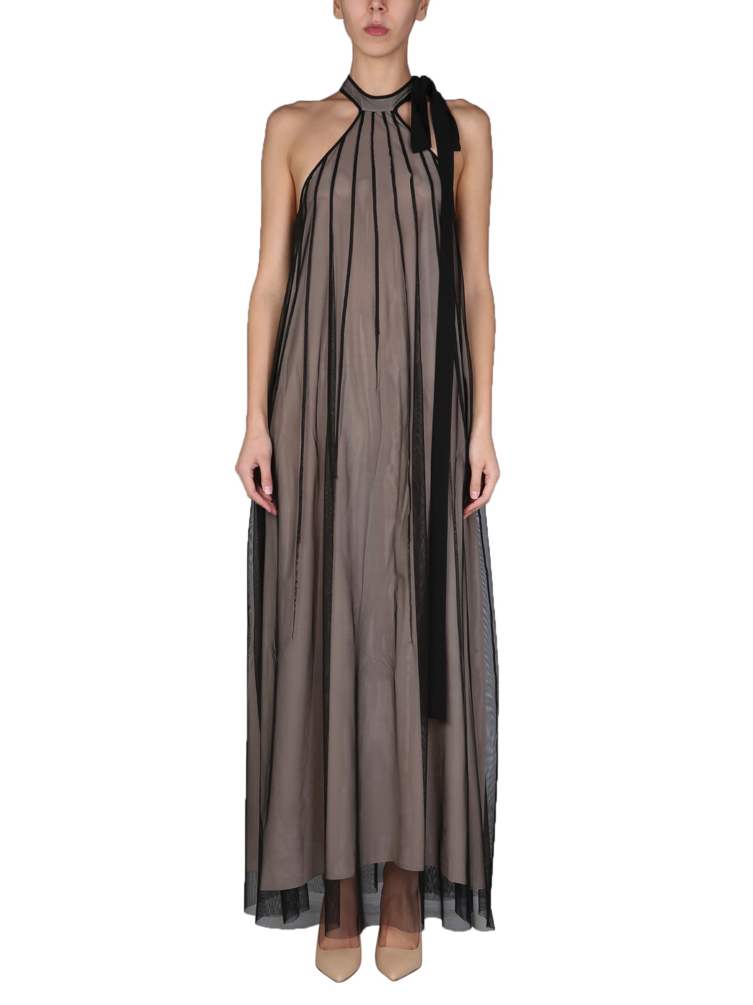 anna molinari long dress