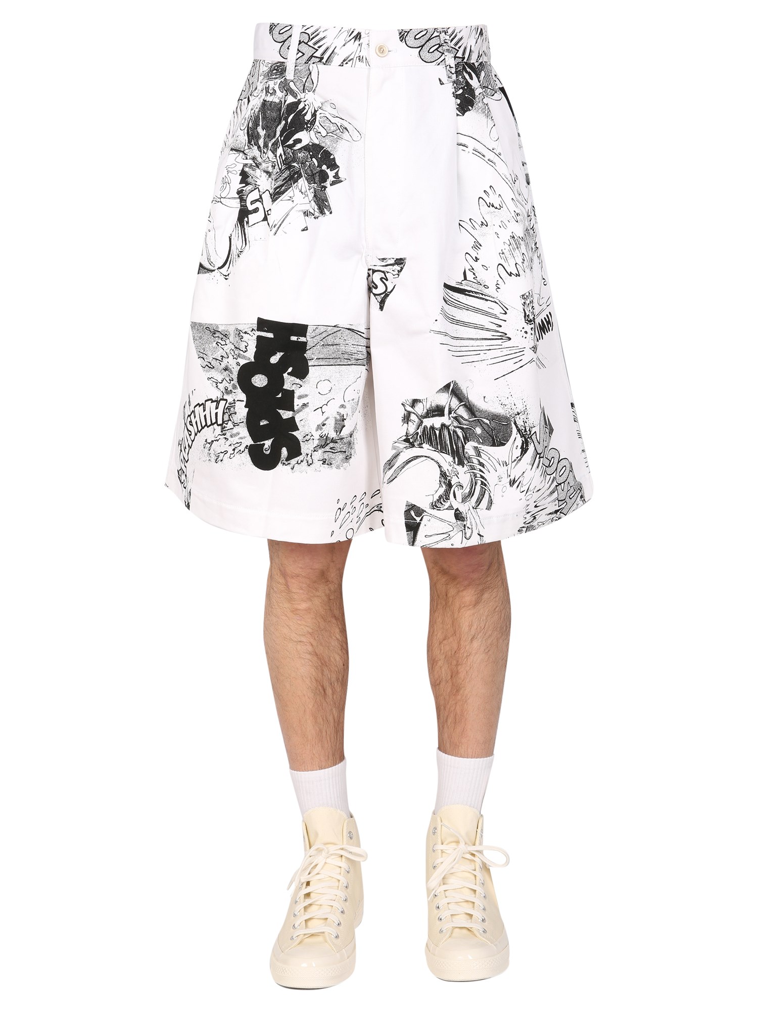 comme des garcons shirt comme de garcons x christian marclay shorts