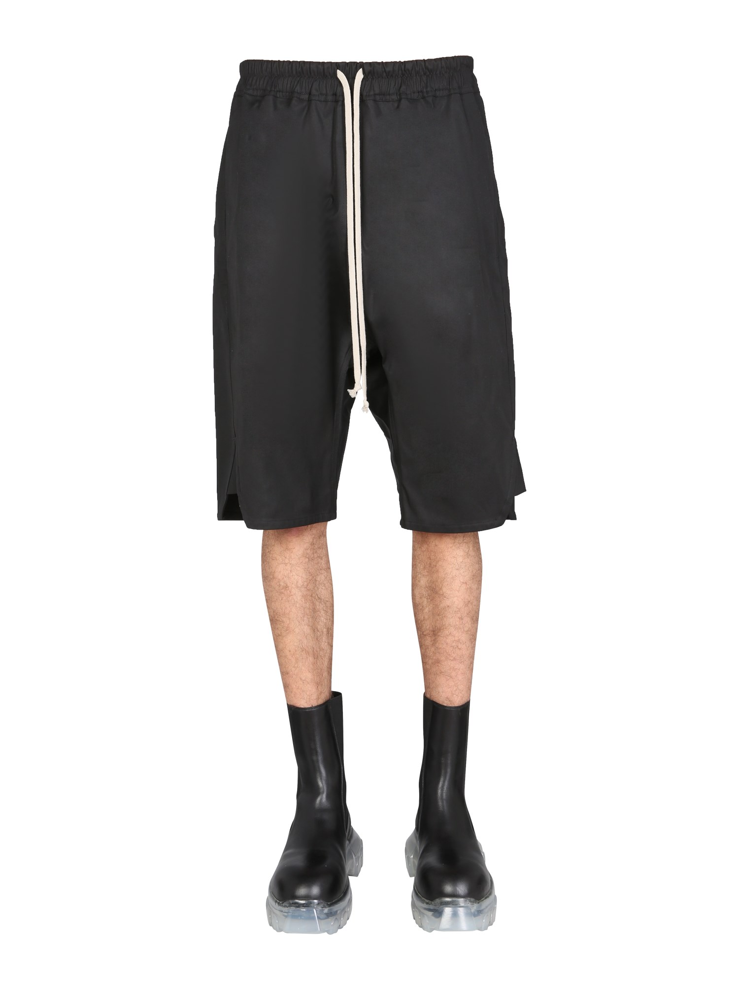 rick owens regular fit bermuda