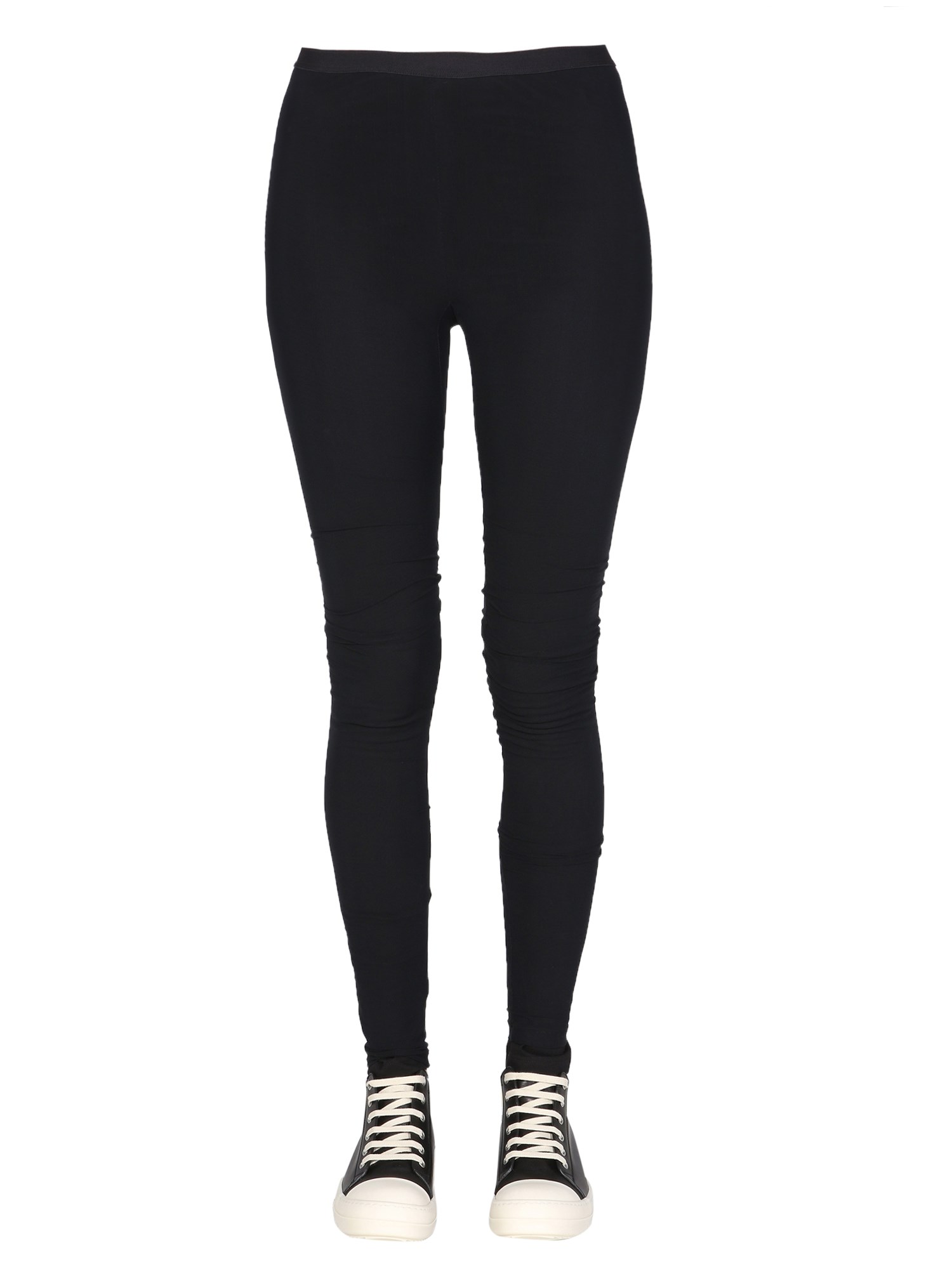 rick owens leggings con banda elastica