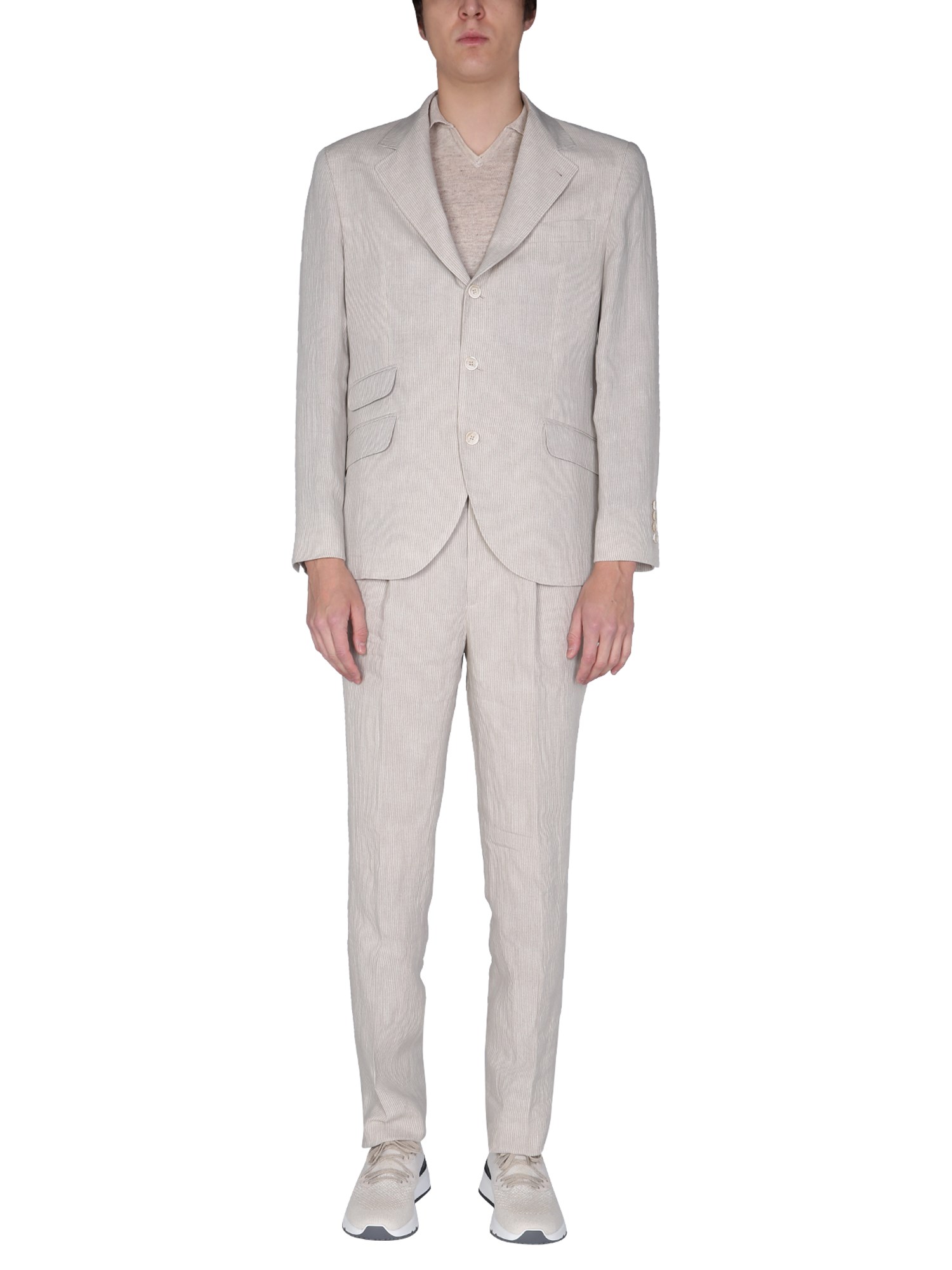 brunello cucinelli jacket with striped pattern