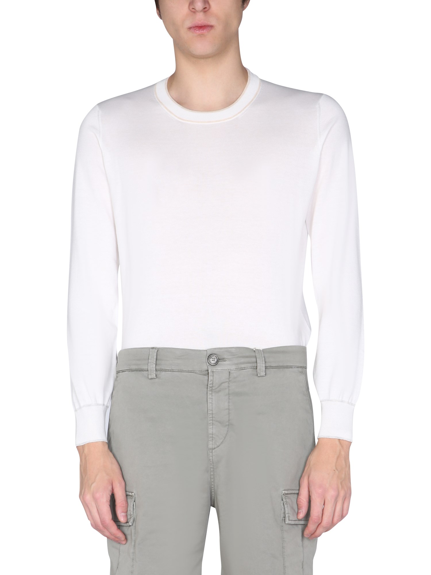 brunello cucinelli crew neck sweater
