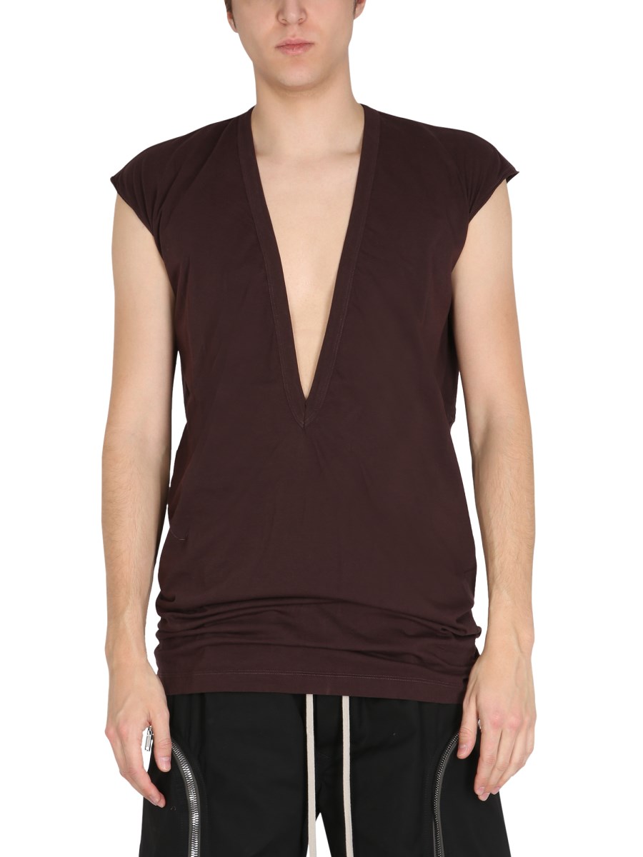 RICK OWENS - COTTON DYLAN TANK TOP - Eleonora Bonucci