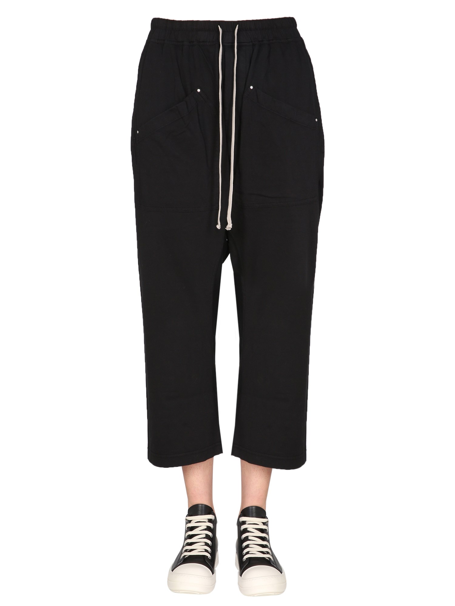 rick owens drkshdw pantalone cropped